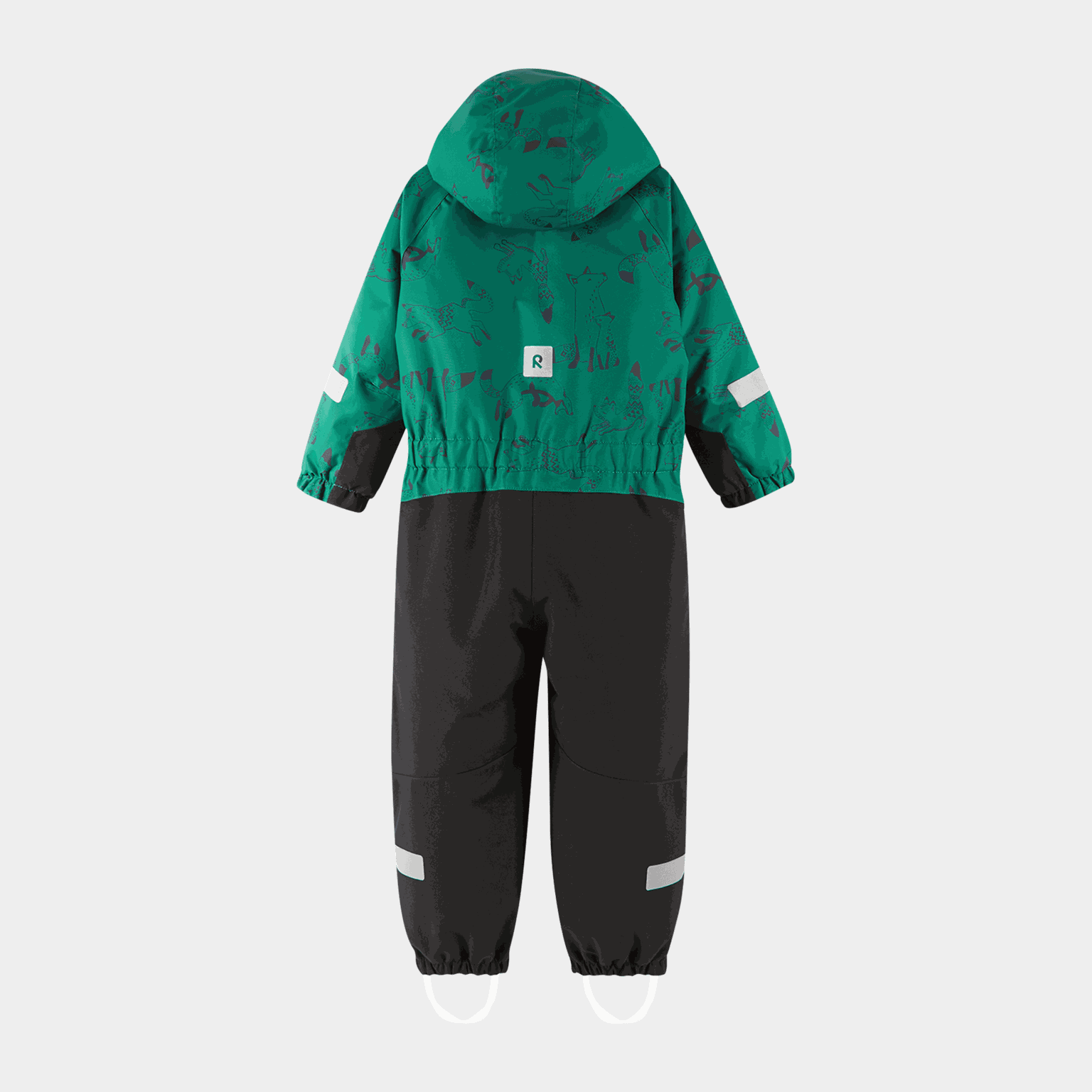  Winterpak voor kinderen met sneeuwstormprint.
