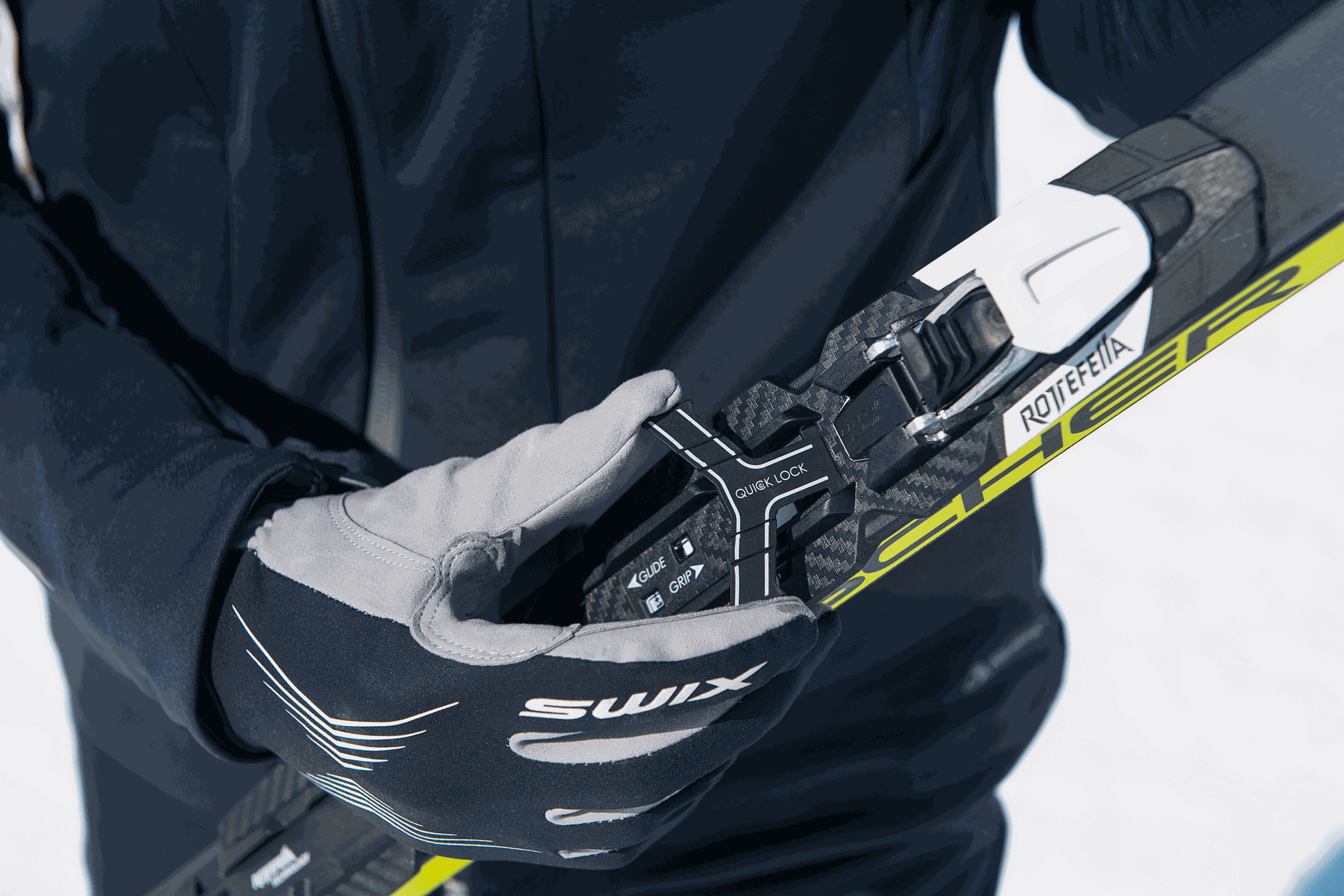 Ponte Rottefella Xcelerator Quick Lock CL 24/25 Classic - preta