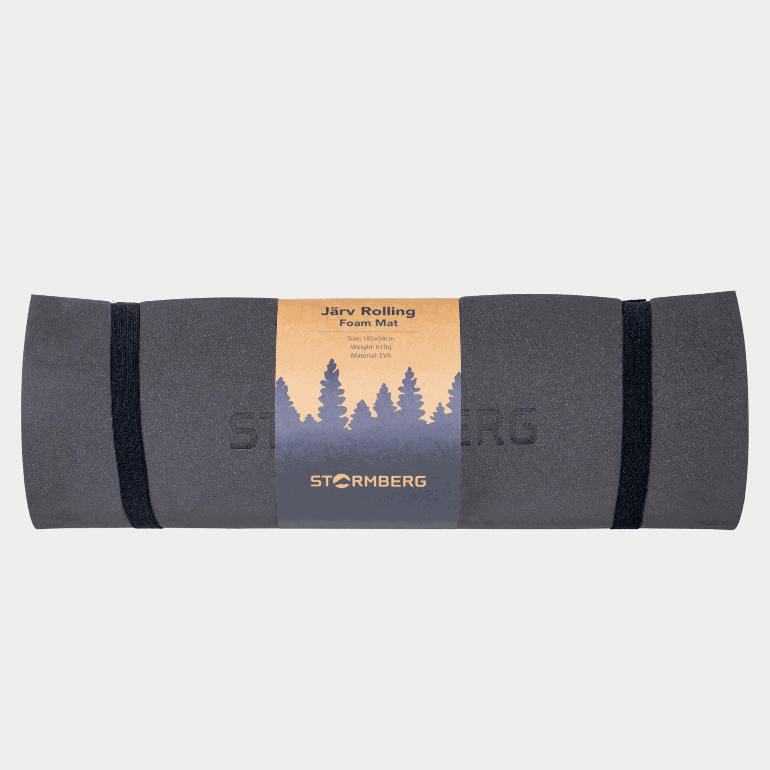  Järv Roll-Up Foam Sleeping Mat - Grey