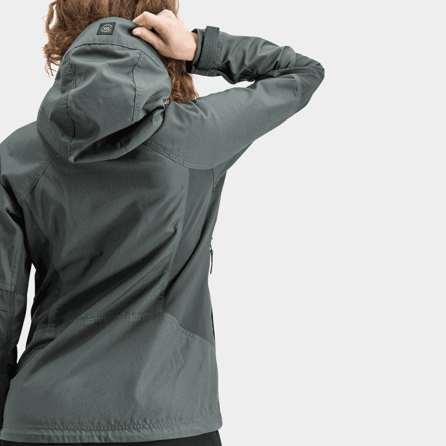 Jaqueta Traverse W para atividades ao ar livre - cinza