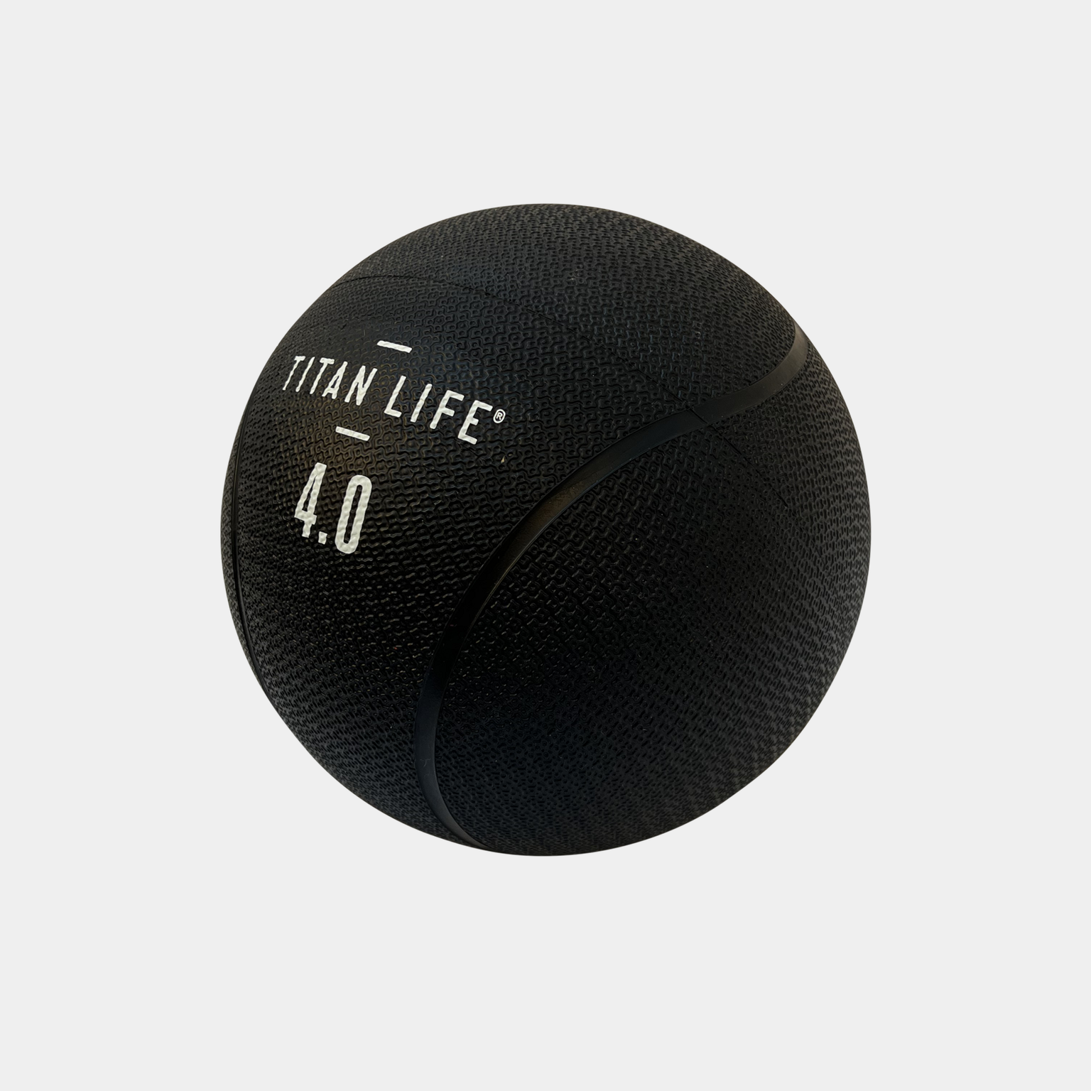 Medicine Ball 4 kg, medisinball - Svart