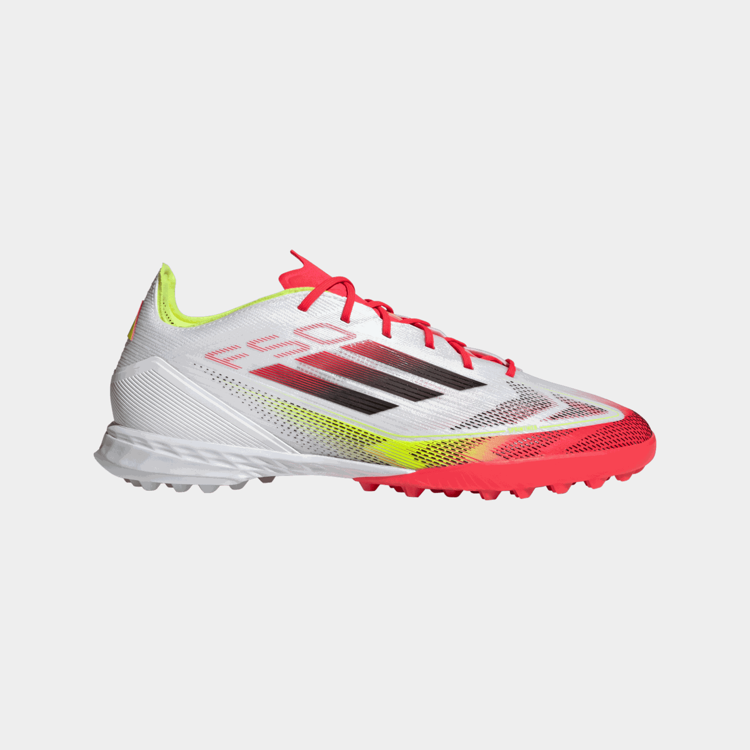 F50 Pro TF, fotballsko grus og kunstgress, unisex - Hvit