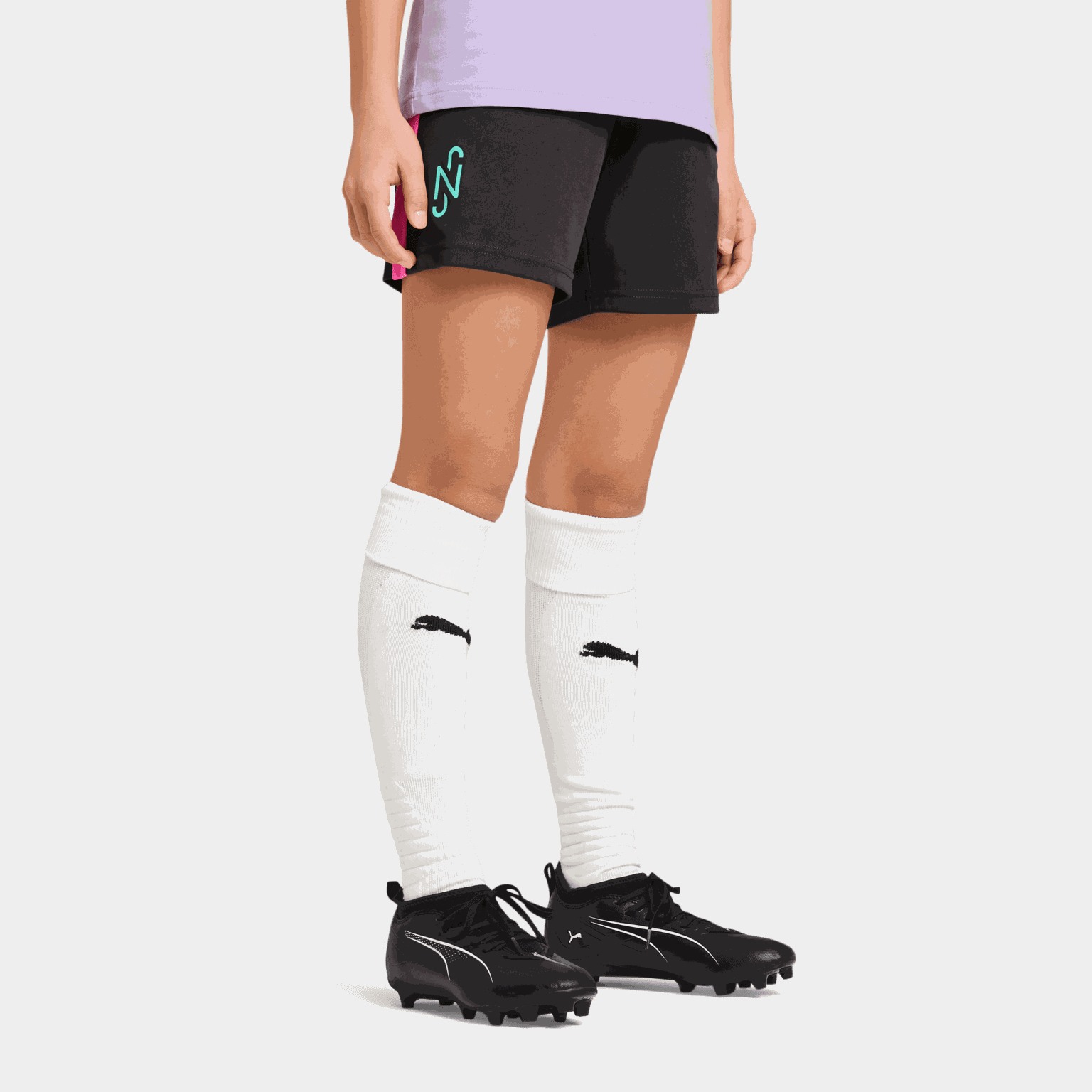 Neymar Jr Creativity Training Short, fotballshorts, junior - Grå