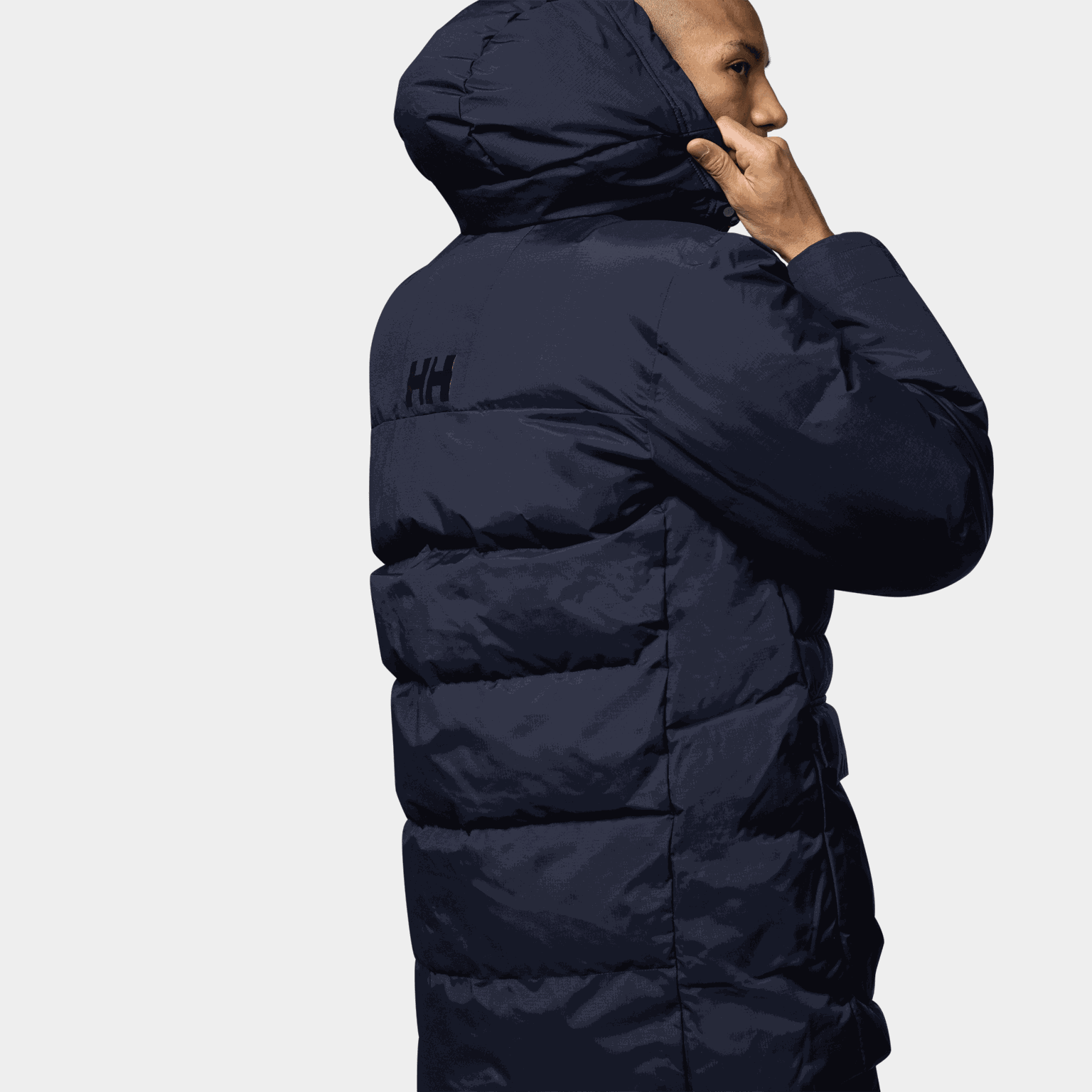  Tromsøe jas, heren winterparka - donkerblauw