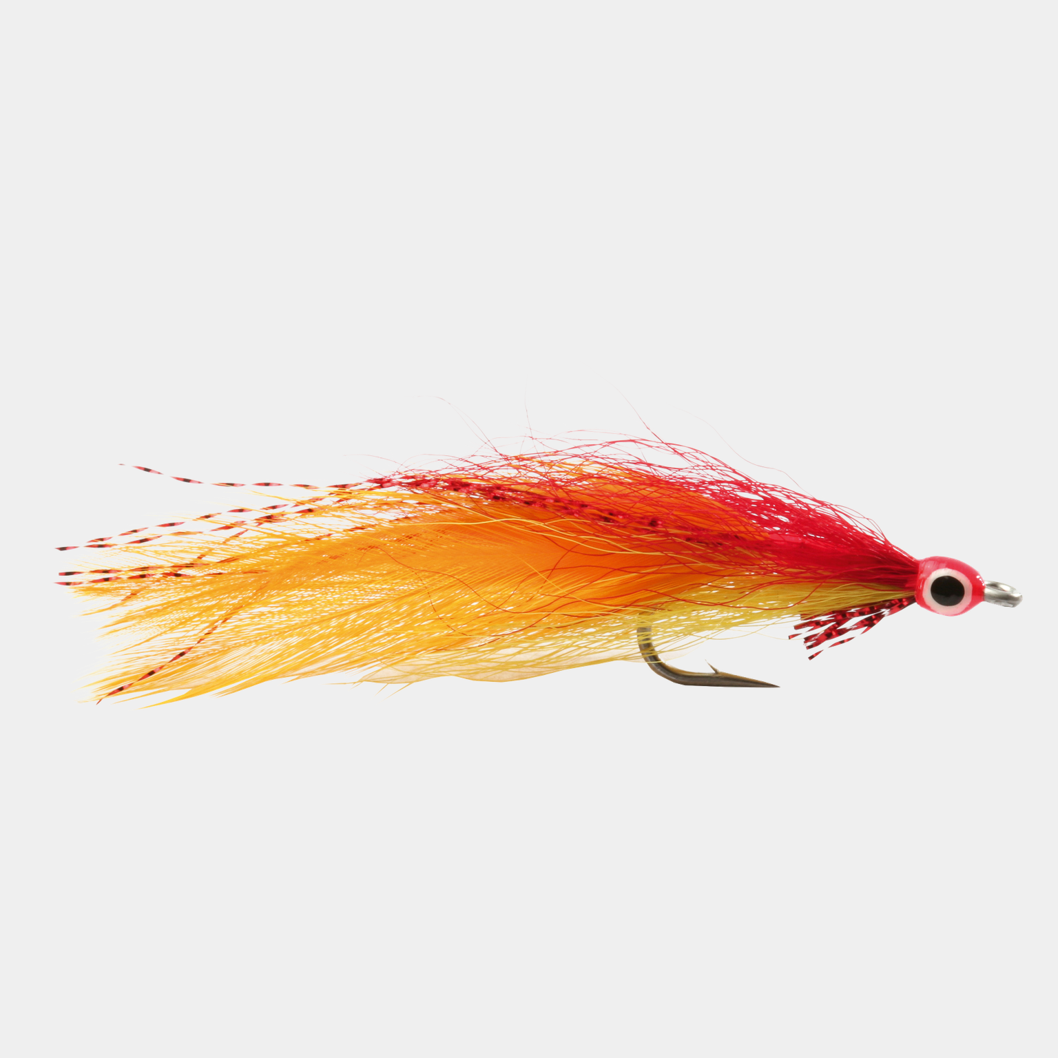 Lefty's Deceiver - Red/yellow #4 -