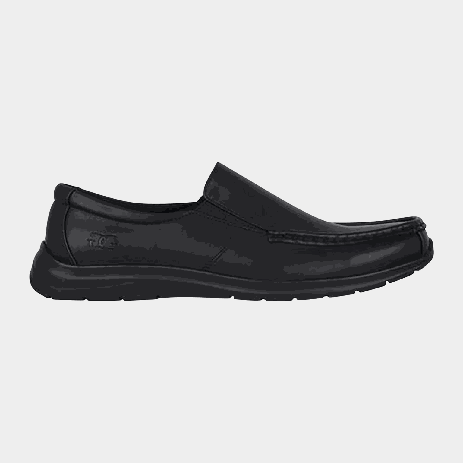  Bexley heren slip-on sneakers - zwart