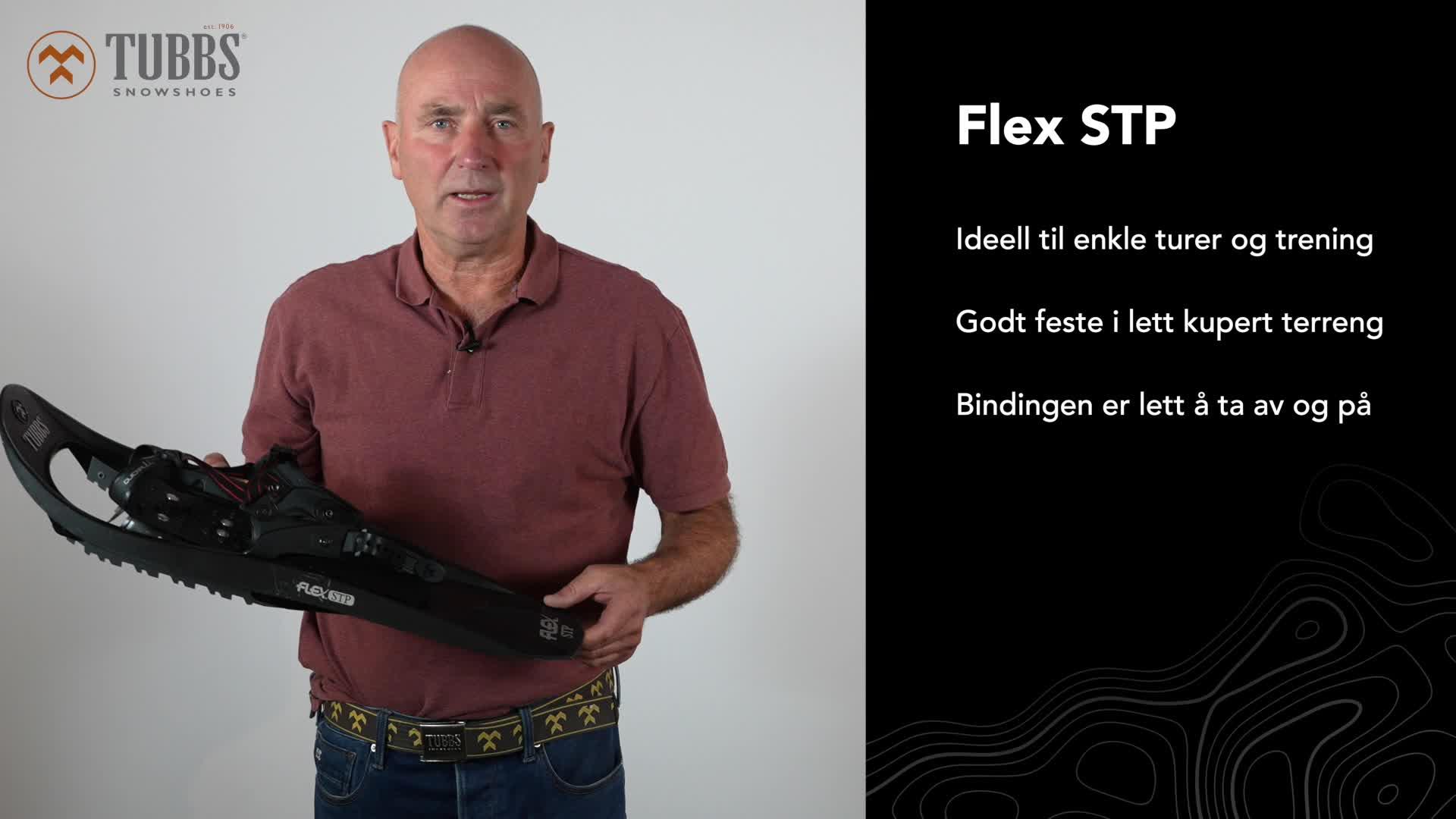  Damskie rakiety śnieżne Flex STP 22 W – czarne