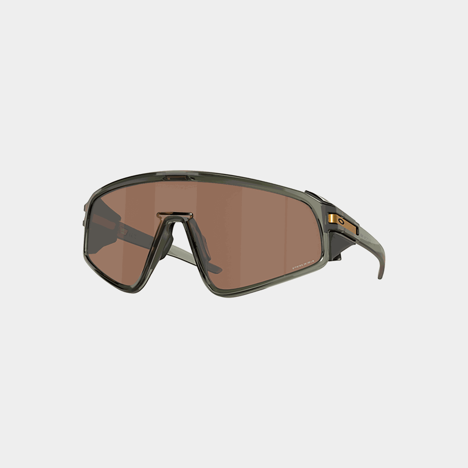  Sluneční brýle Prizm Wolfram s olivově zeleným klipem, unisex