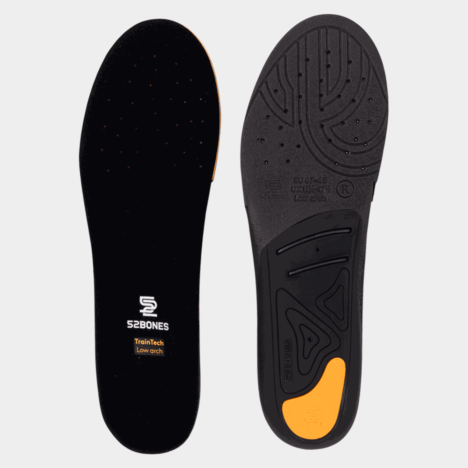 Solette Traintech Low Arch, unisex – Nere