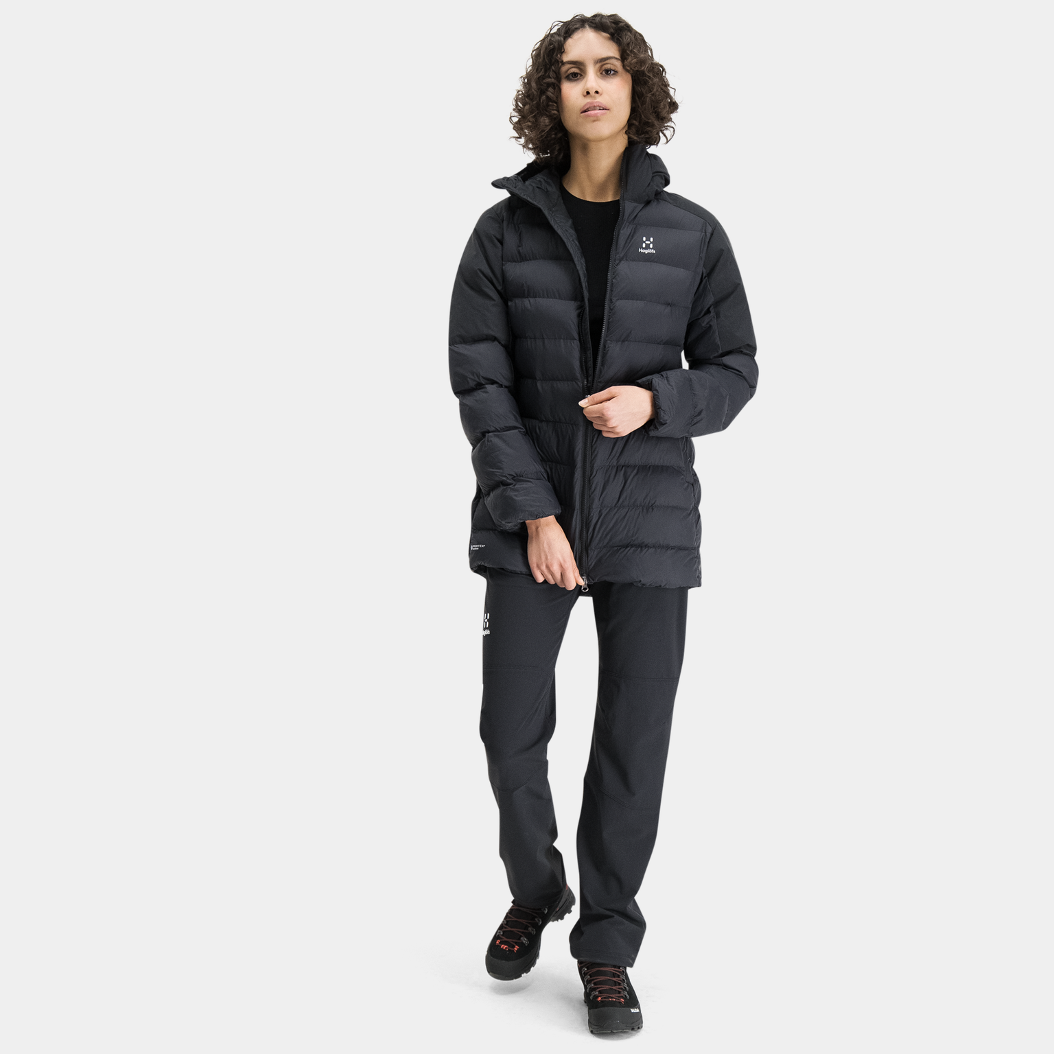  Casaco Mimic Parka, parka feminina - preto