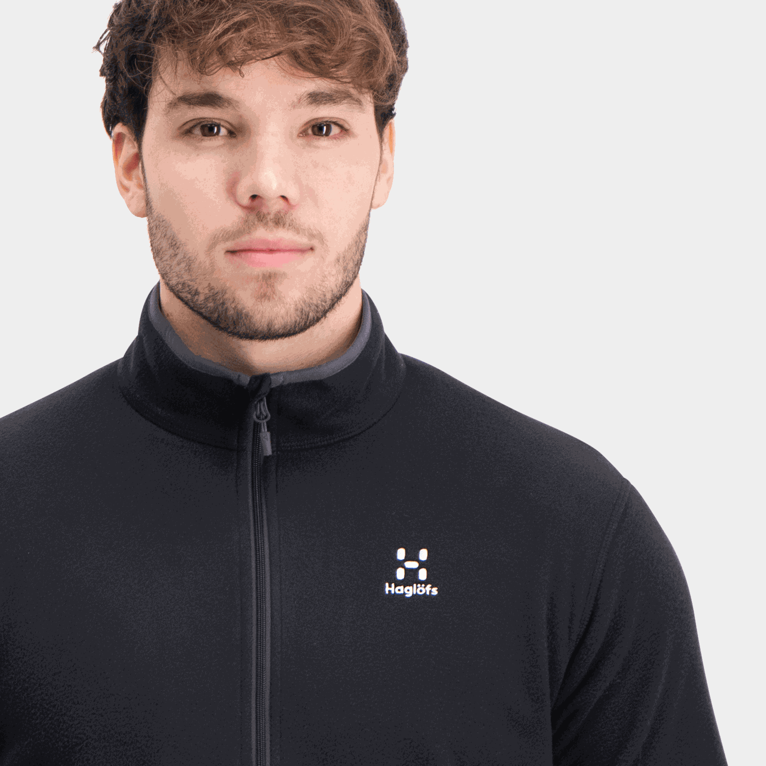 Veste Pollux, veste polaire pour homme – Noire