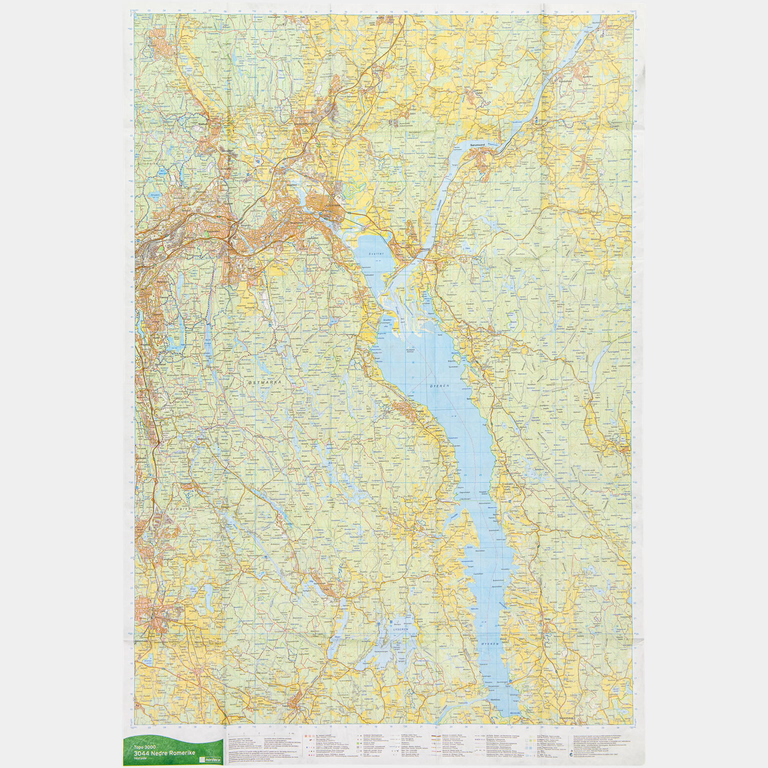 Dolny Romerike 1:50 000 -