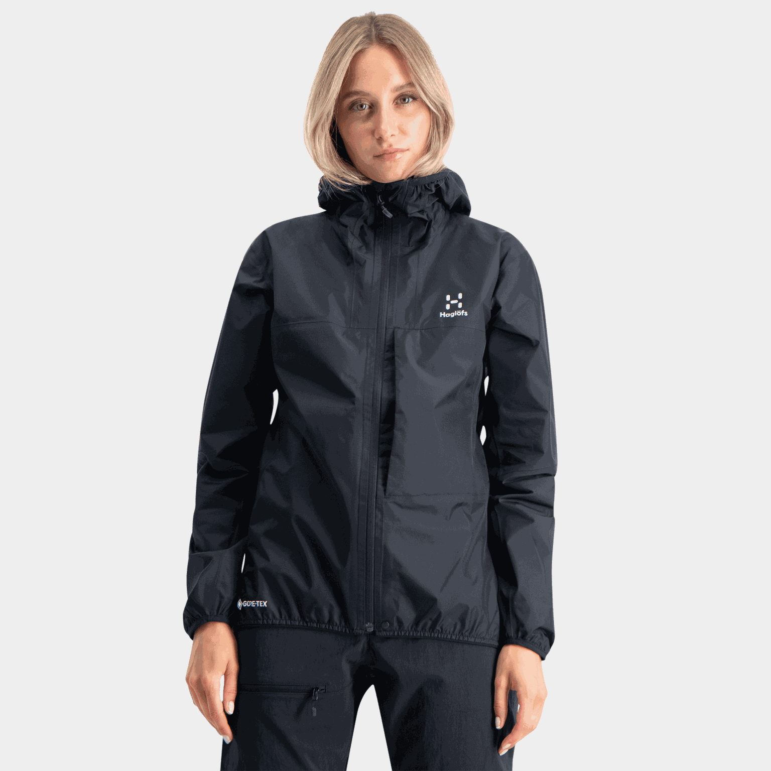 Jaqueta impermeável feminina LIM Critus Gore-Tex - Preta