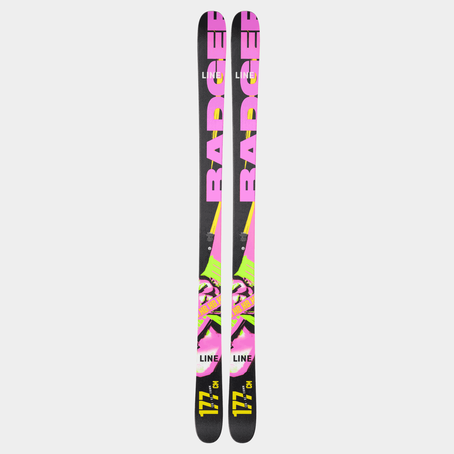Honey Badger 24/25, twintip-ski, unisex - Flerfarget