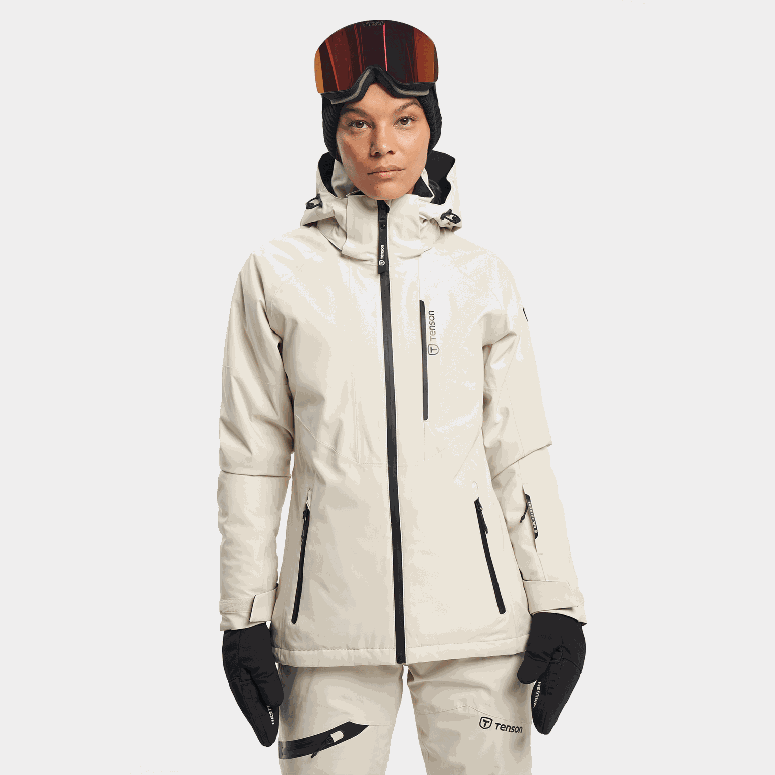 Alpine Jacket Teton W 24/25, skijakke, dame - Brun