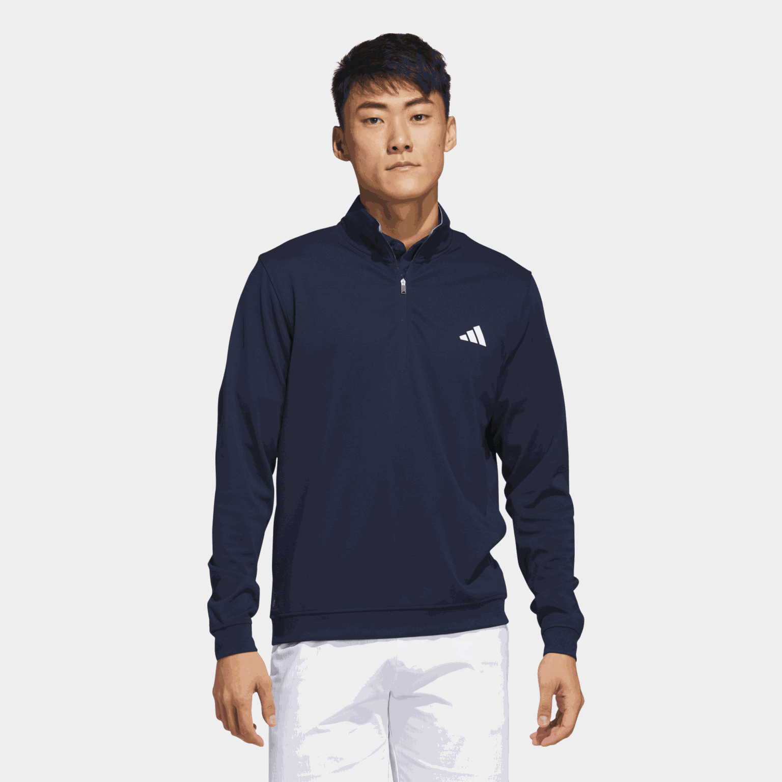 Elevated 1/4-Zip Pullover golfgenser, herre - Mørk blå
