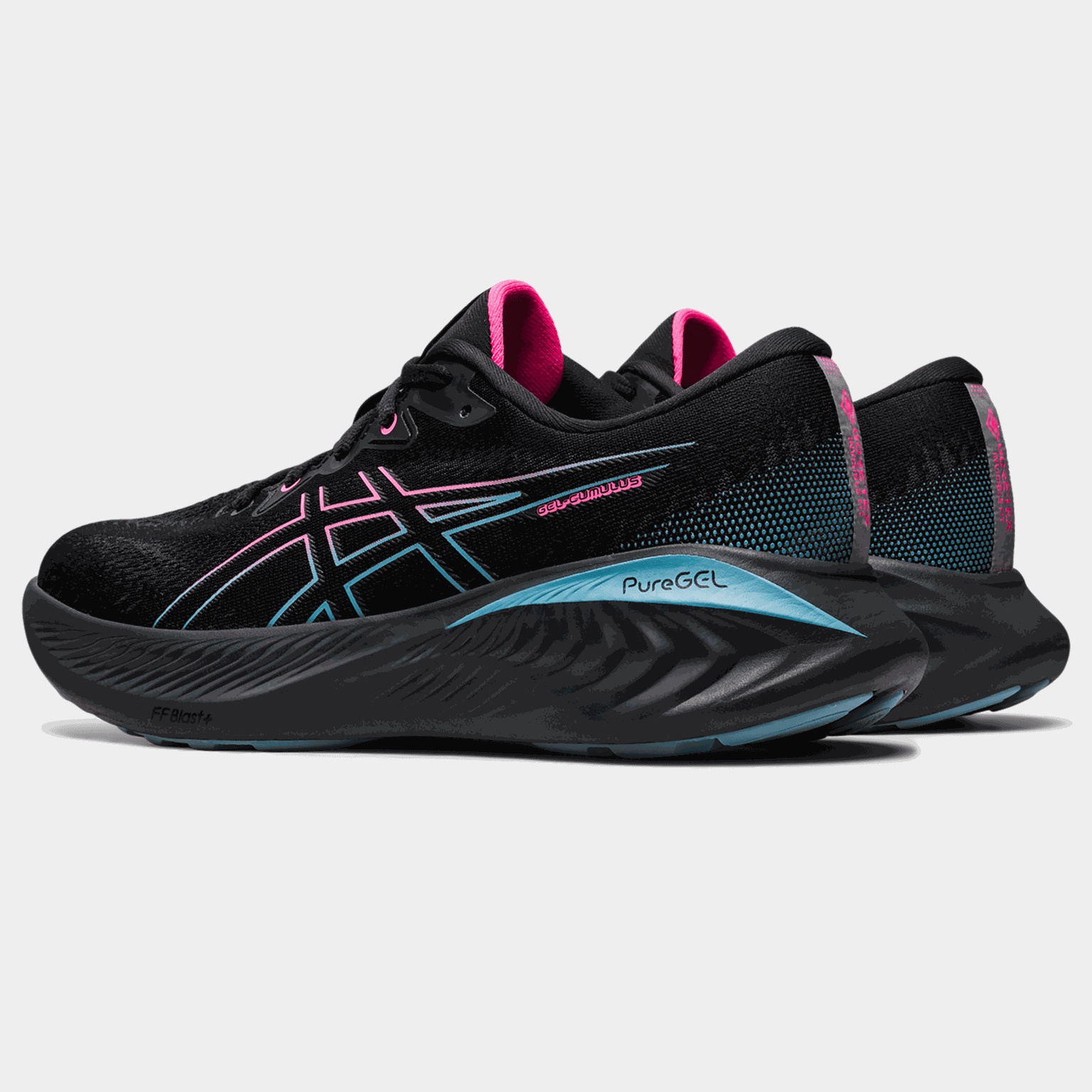 Gel-Cumulus 25 Gore-Tex, vanntett løpesko, dame - Svart