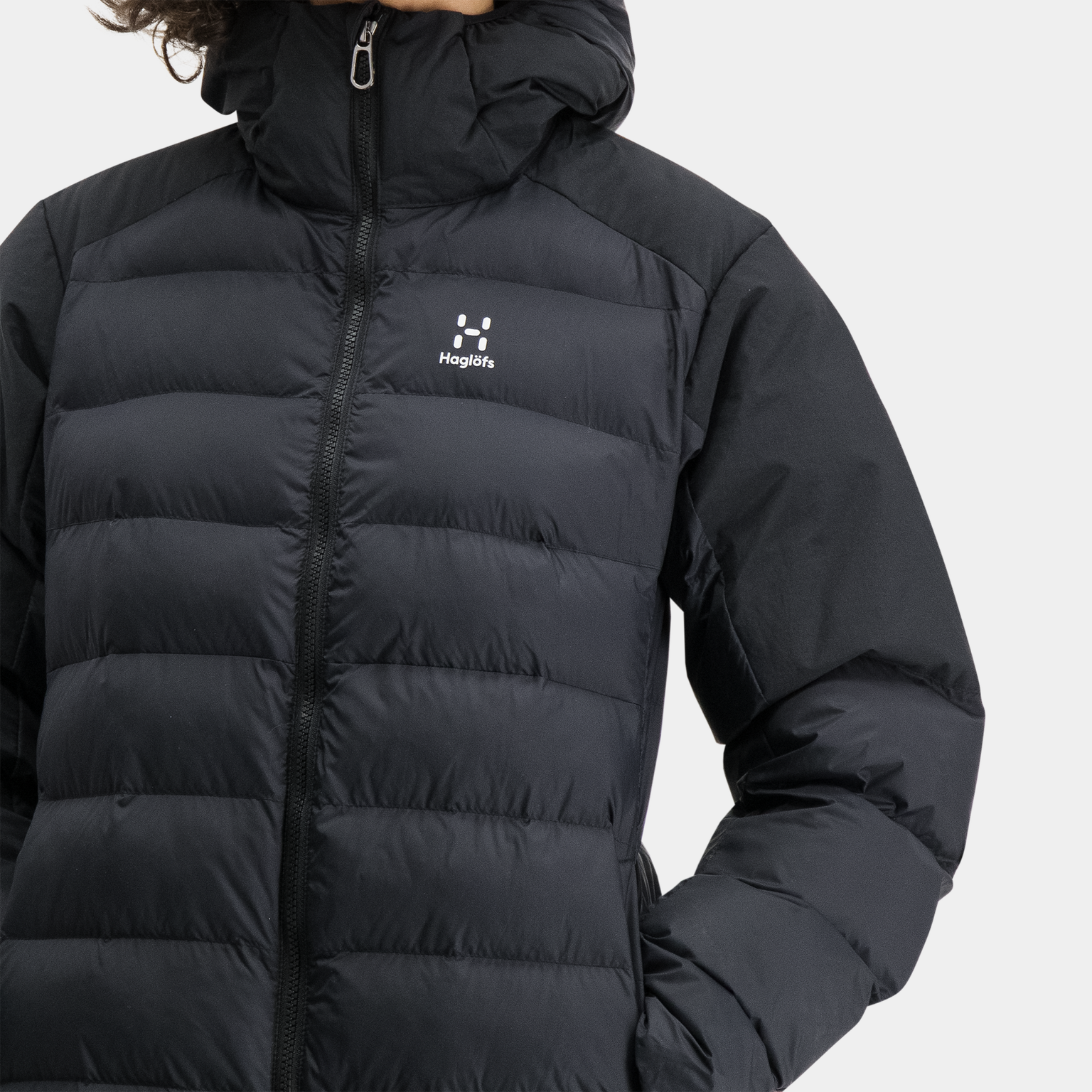  Casaco Mimic Parka, parka feminina - preto