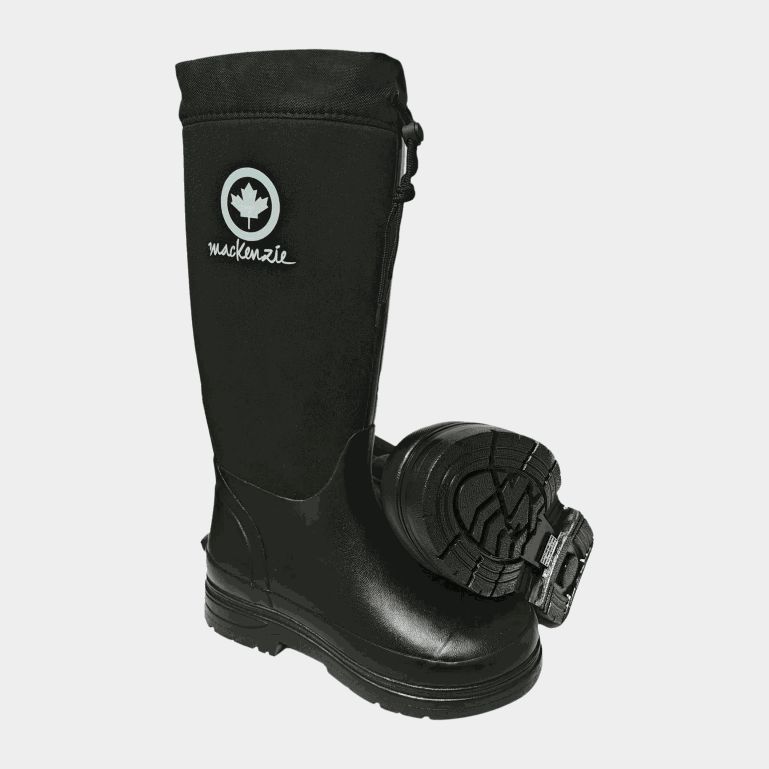  Neopreen winterlaarzen, Neopreen laarzen - zwart