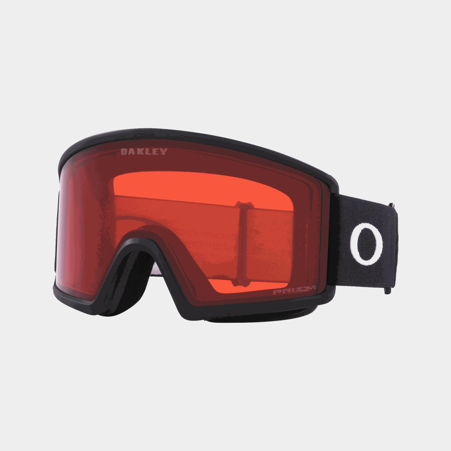 Óculos de esqui Target Line L preto fosco com lentes Prizm Rose 24/25, unissex - preto