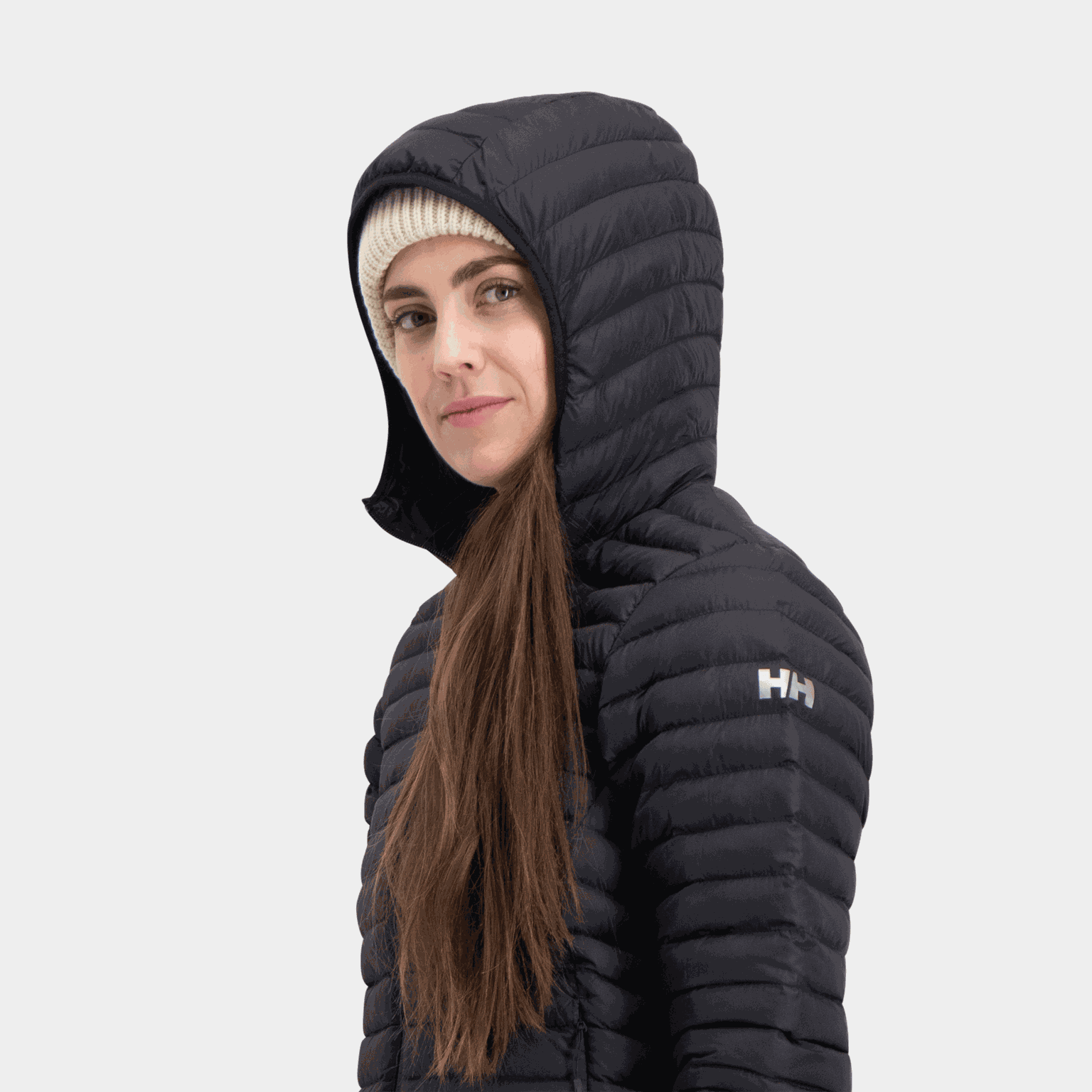 Sirdal Long Insulator Jacket, parkas, dame - Svart