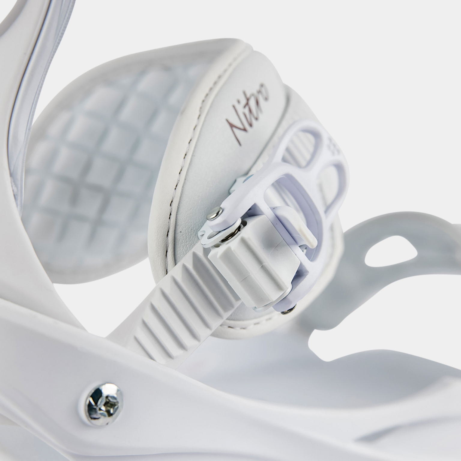 Fixations de snowboard W Rhythm 24/25, Fixations de snowboard, Femme - Blanc