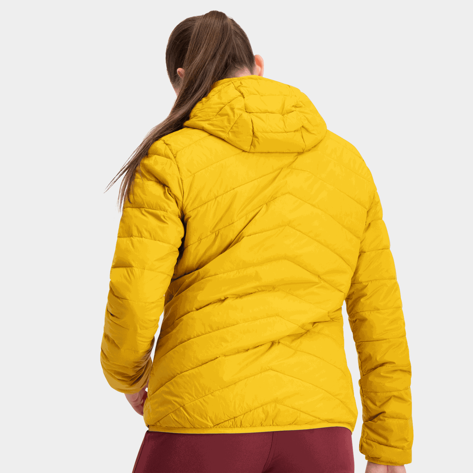 Jaqueta acolchoada com capuz Stokke Rec, Jaqueta acolchoada feminina