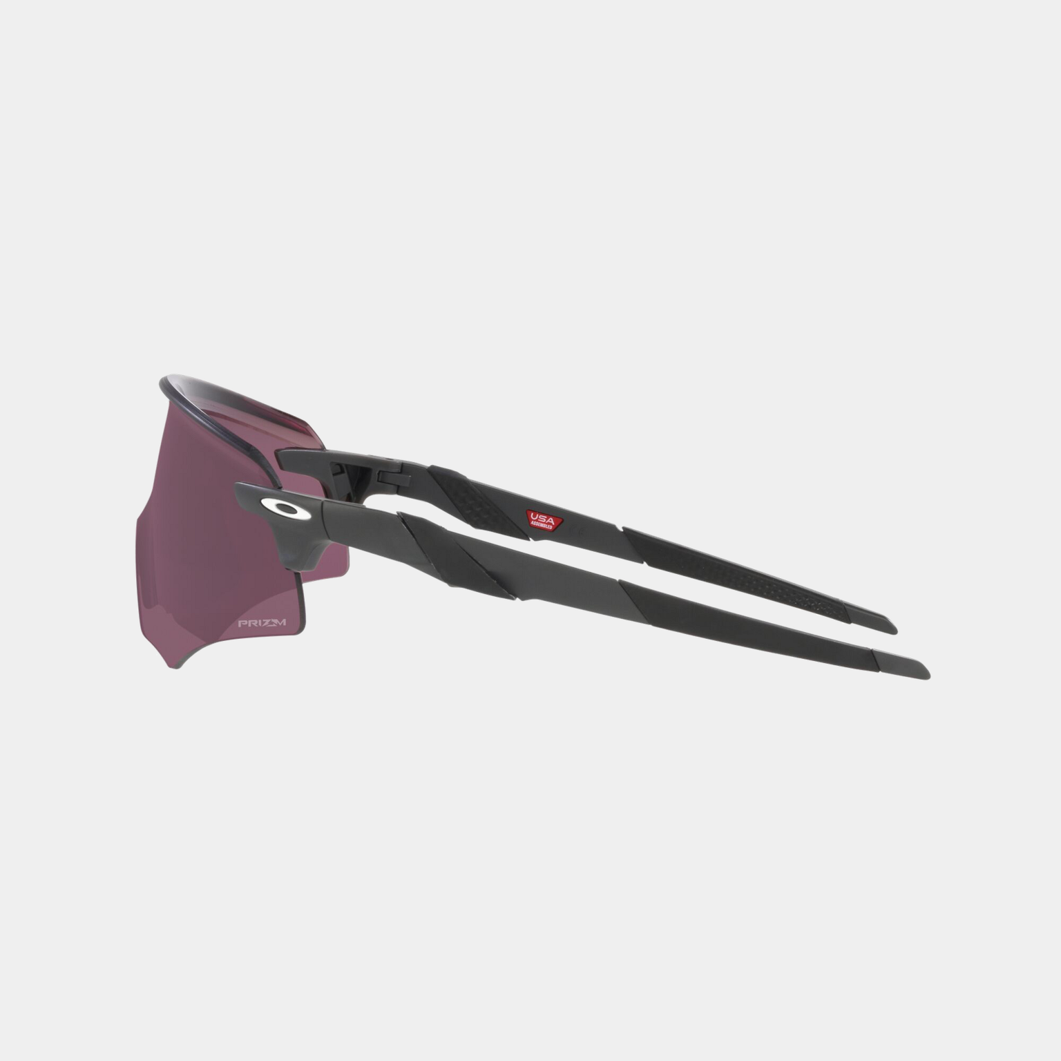 Encoder Matte Carbon Prizm Road Black, multisportbriller unisex - Grå