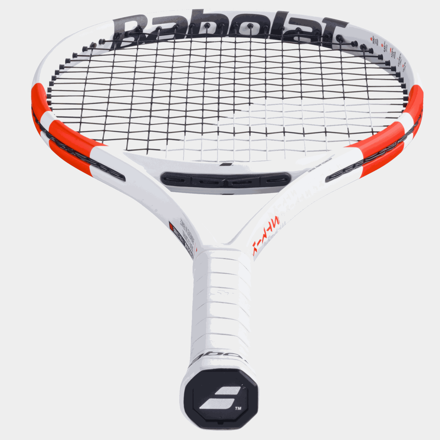  Rachetă de tenis unisex Pure Strike 100 – Albă