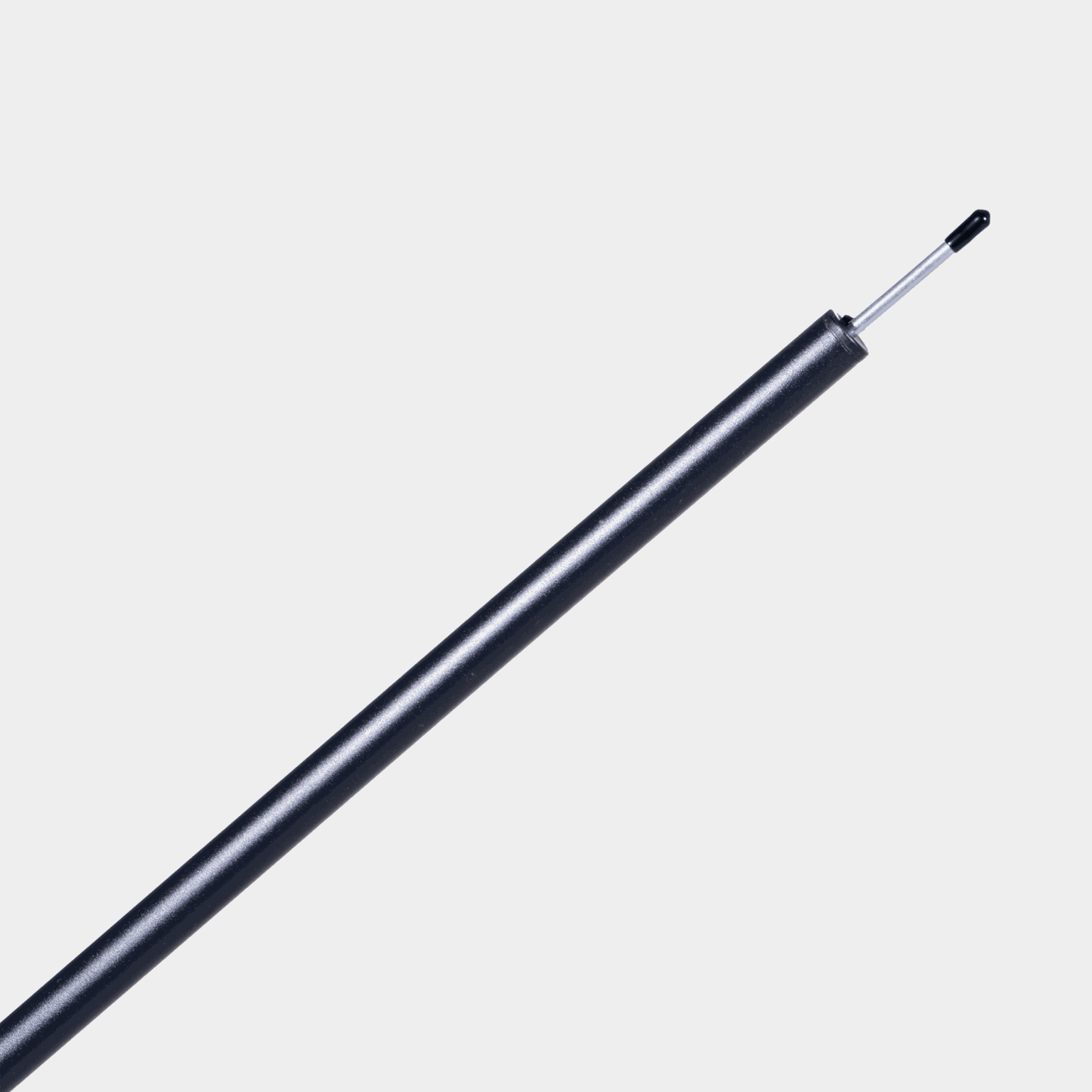 Stange Tarp Pole 2 pc, sammenleggbar tarpstang - Svart