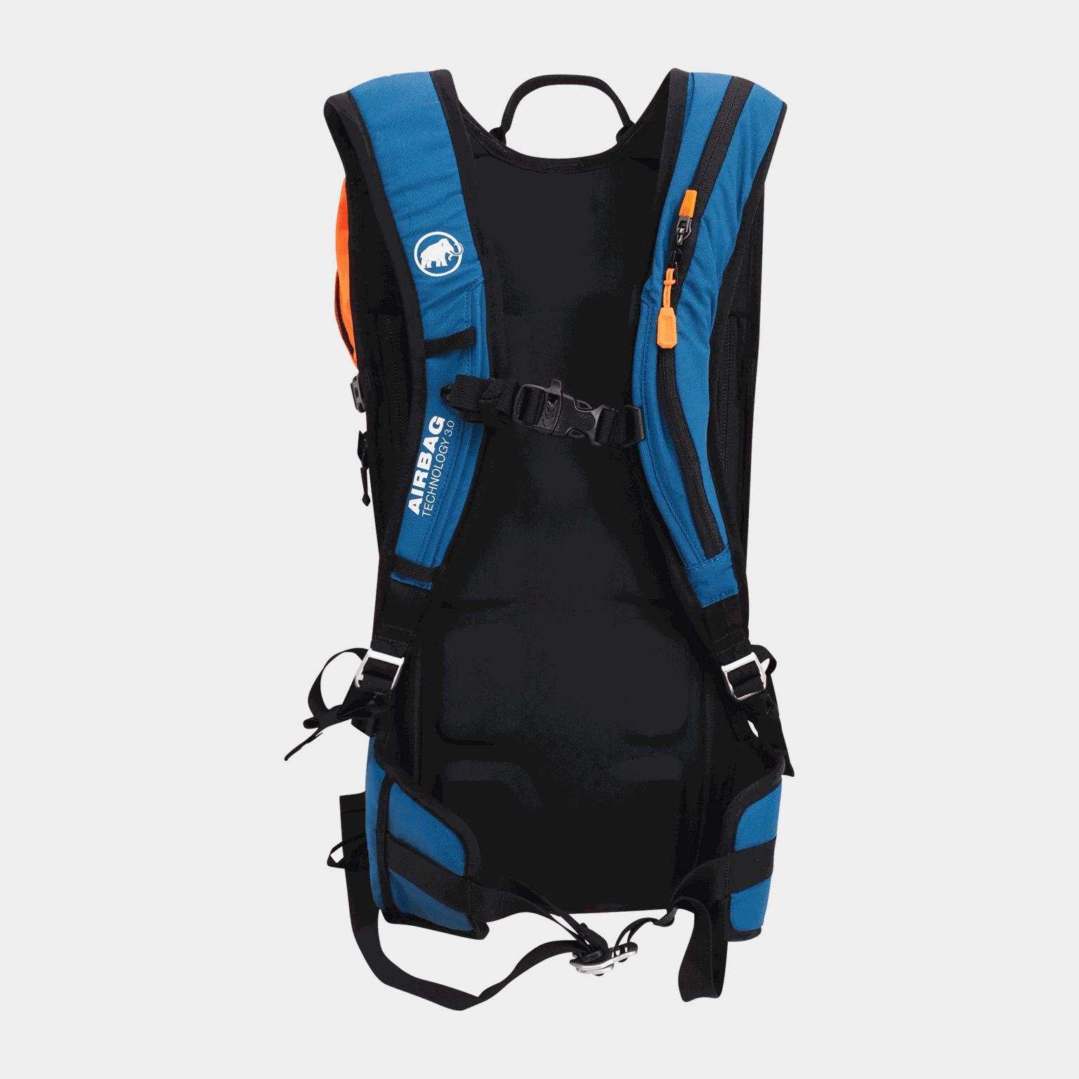 Mochila inflável com airbag removível 3.0 (61/63,5 cm), unissex, azul