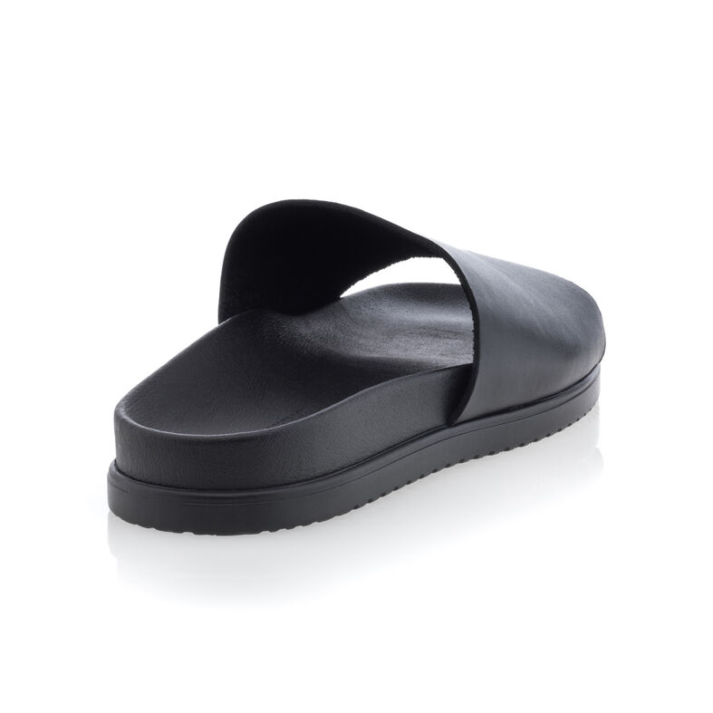  Svarta sandaler / skor med öppen tå för män