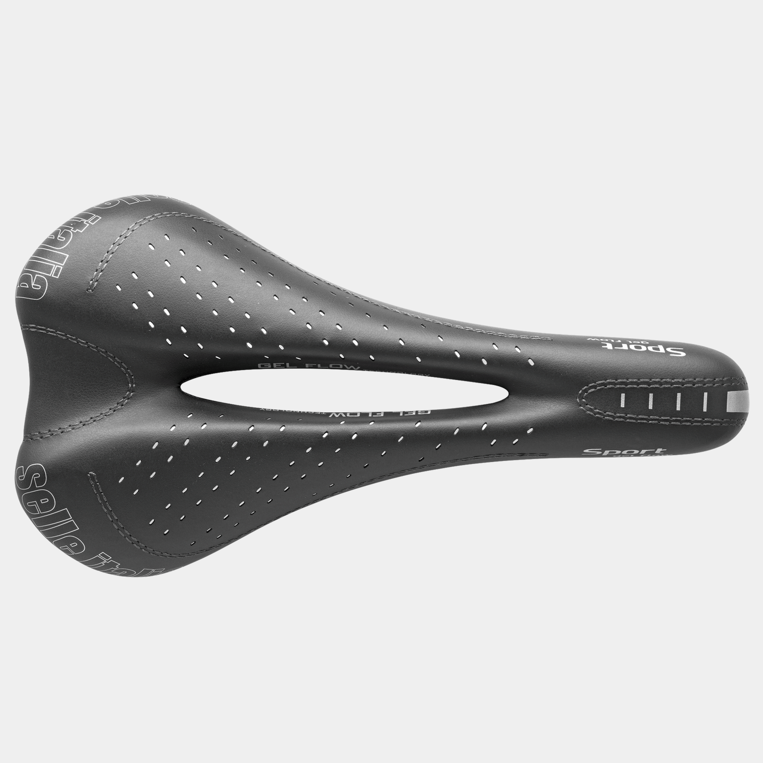 Selle Sport Gel Flow racefietszadel – zwart