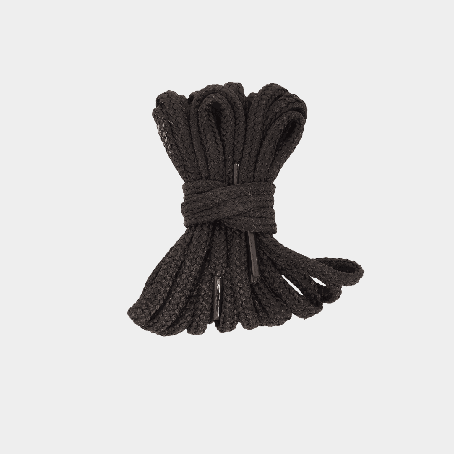 Cadarços pretos para botas de caminhada, 180 cm