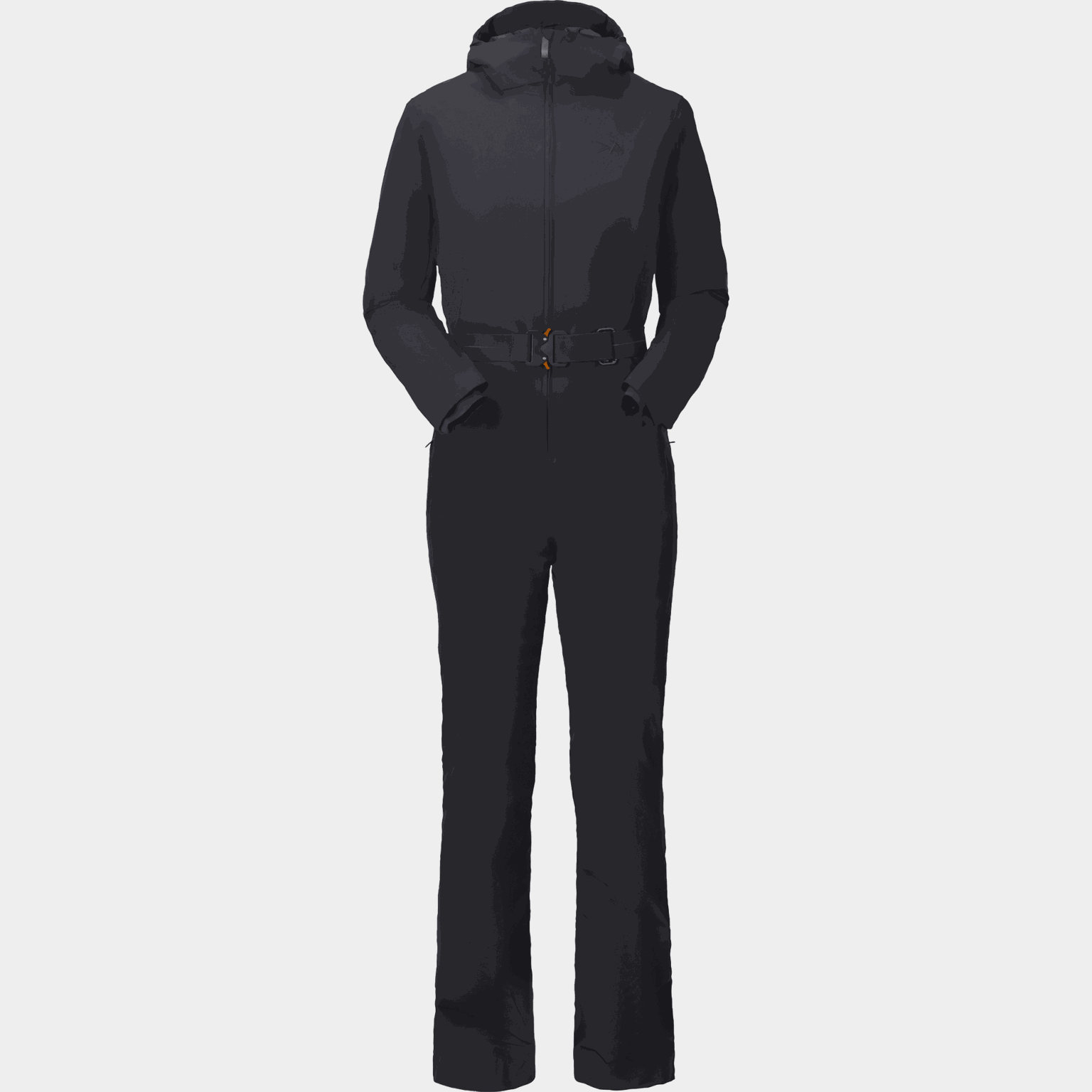 Macacão de esqui feminino Curve Stretch - preto