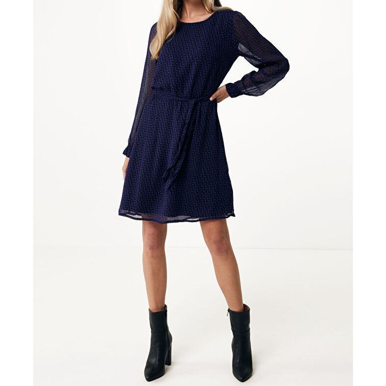  Violettes Kleid für Damen
