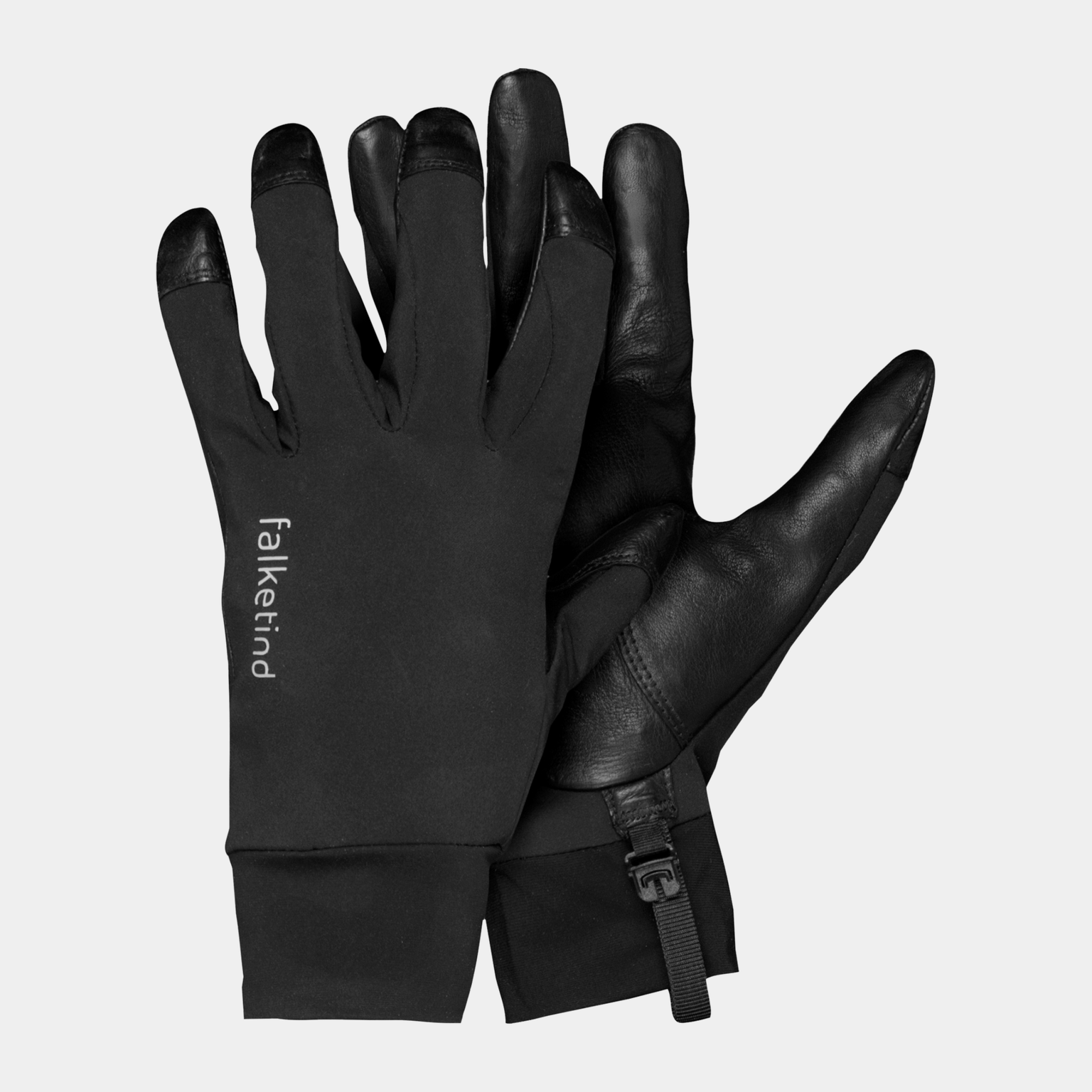 Gants courts Falketind Gore-Tex Infinium (Homme/Femme), Gant unisexe – Noir