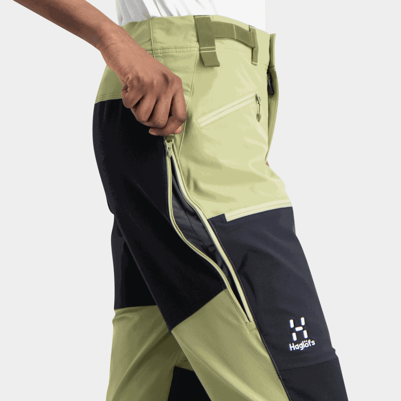 Zircon Mountain Pant Standard, turbukse dame - Grønn