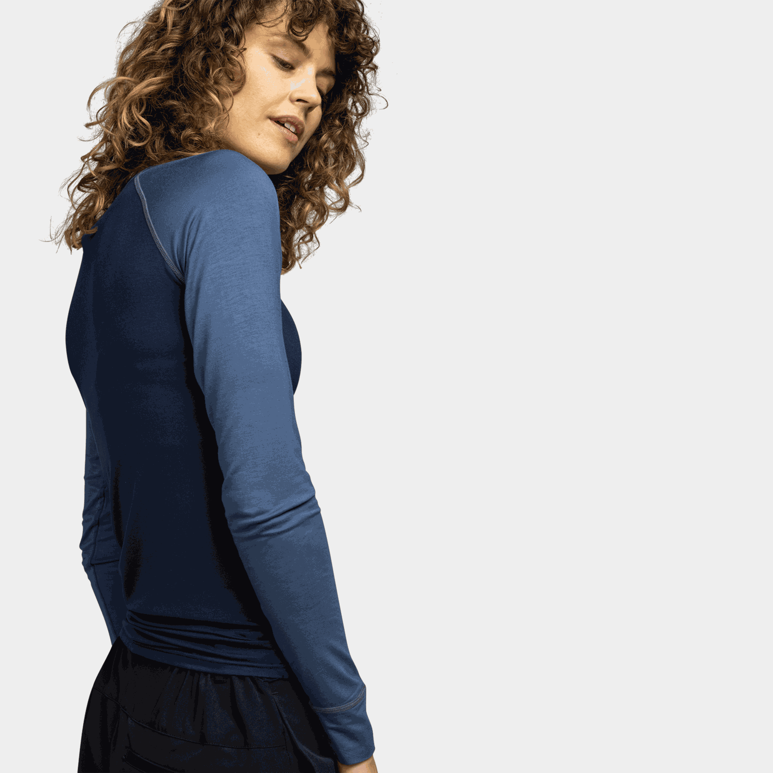  Falkenberg Super Underwear damesonderbroek van bamboe met ronde halslijn.