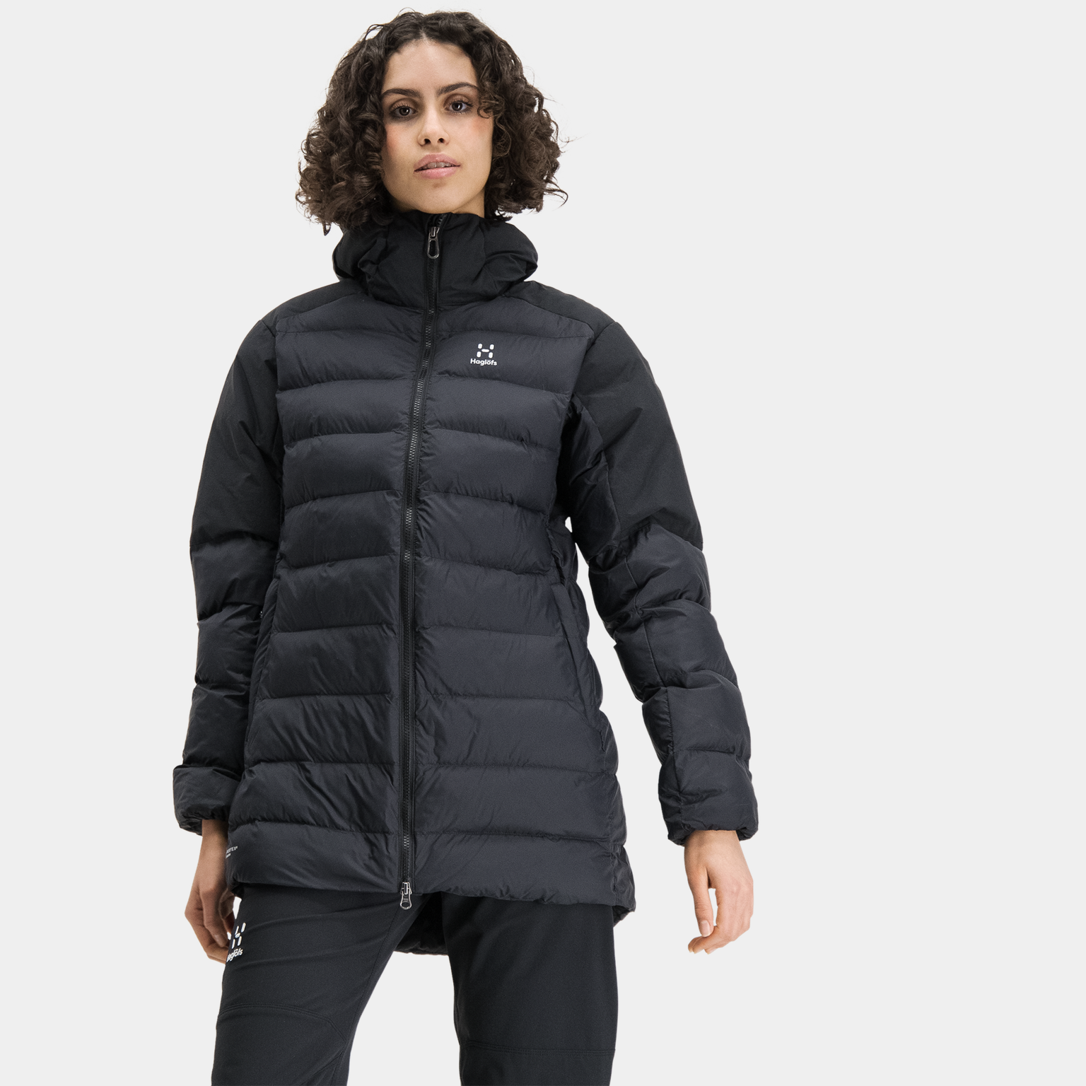  Casaco Mimic Parka, parka feminina - preto