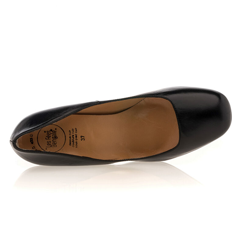 Svarte pumps til dame