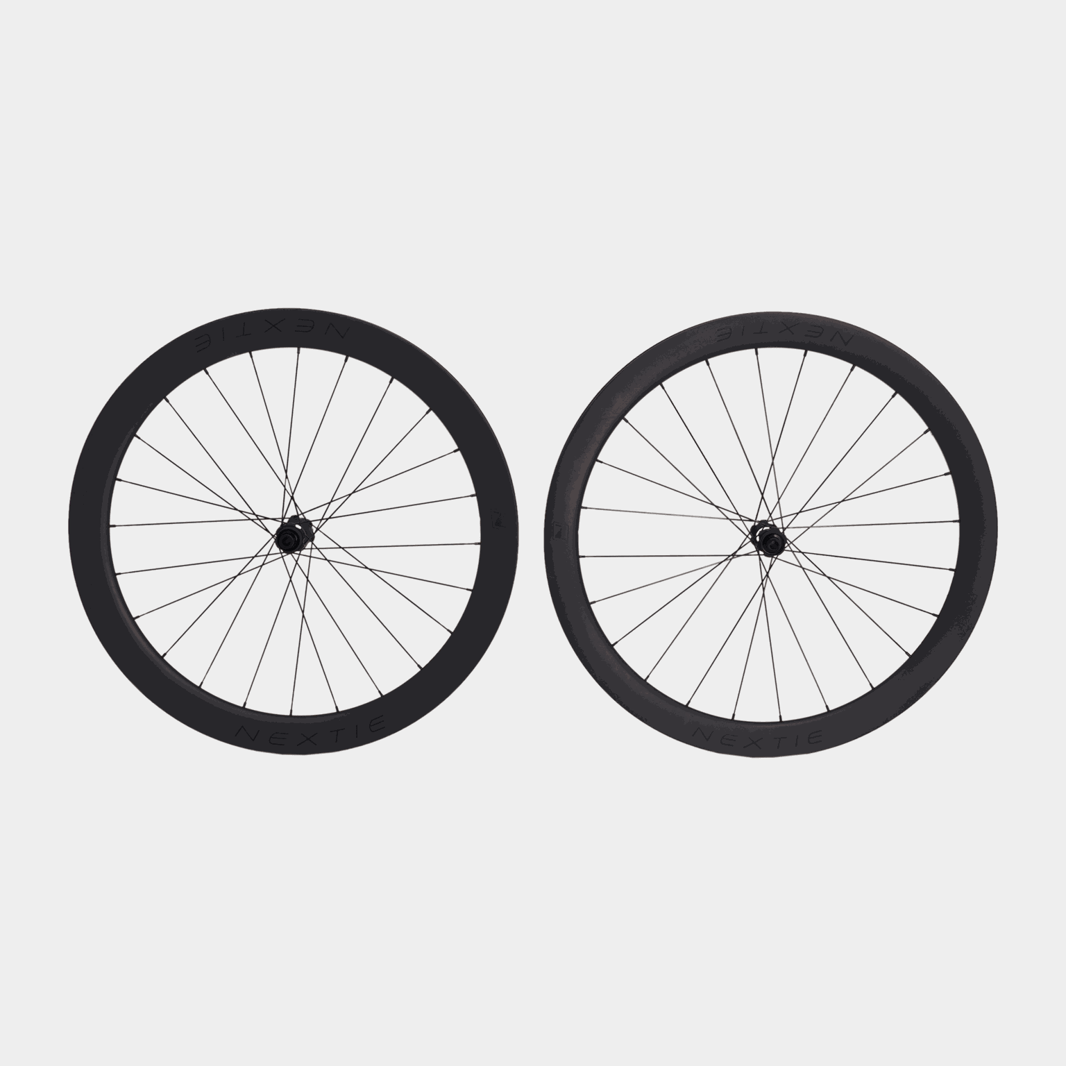 Nextie Racing Road wheelset with DT 350 Straight-pull, hjulsett - Svart