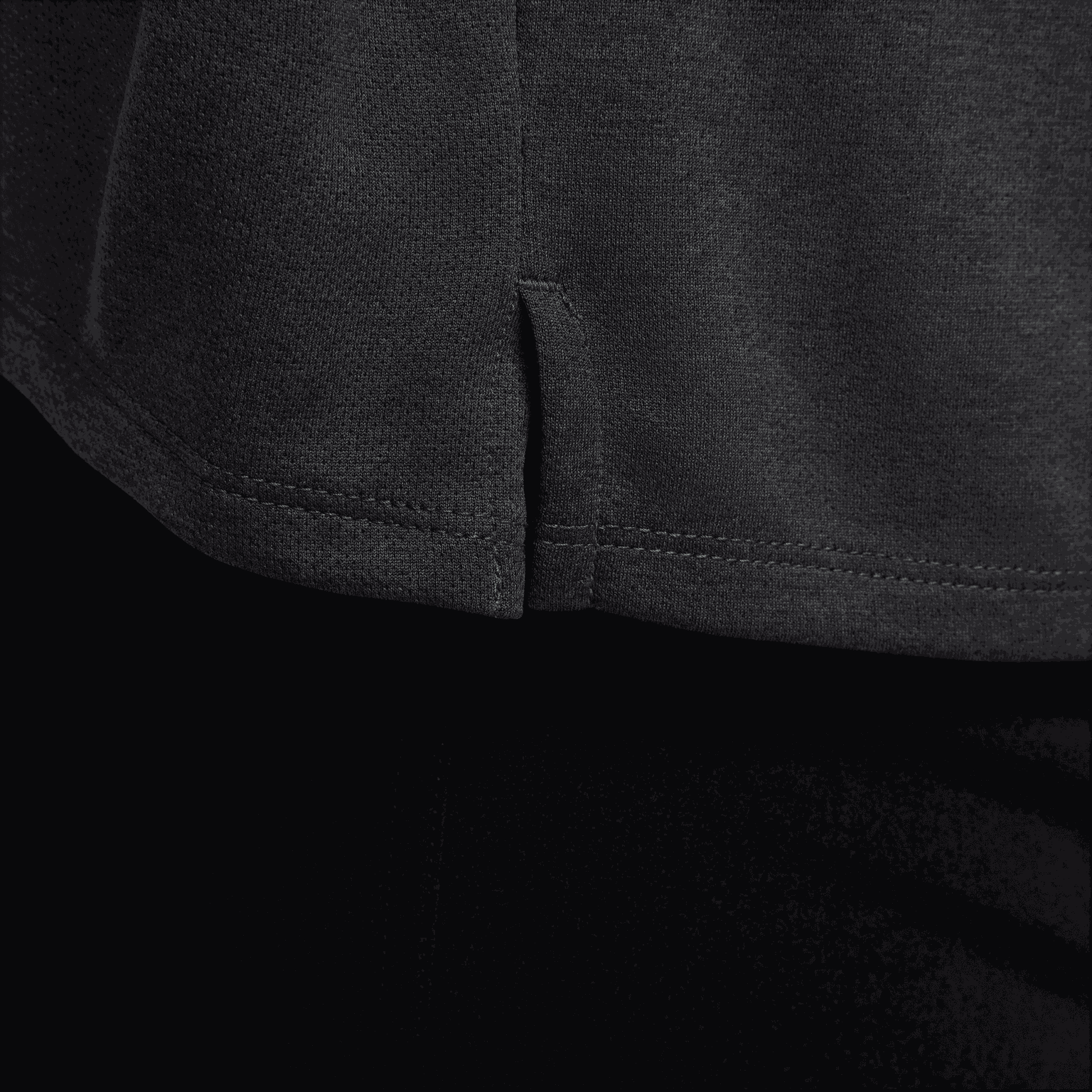  Conjunto de treino masculino Miler Swoosh Dri-FIT de manga curta - Preto