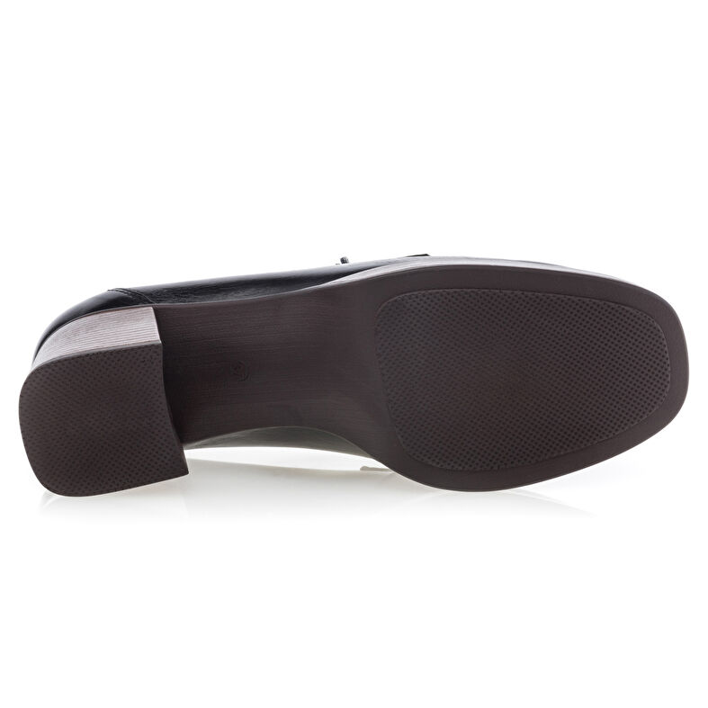 Schwarze Damen-Loafer/Bootsschuhe
