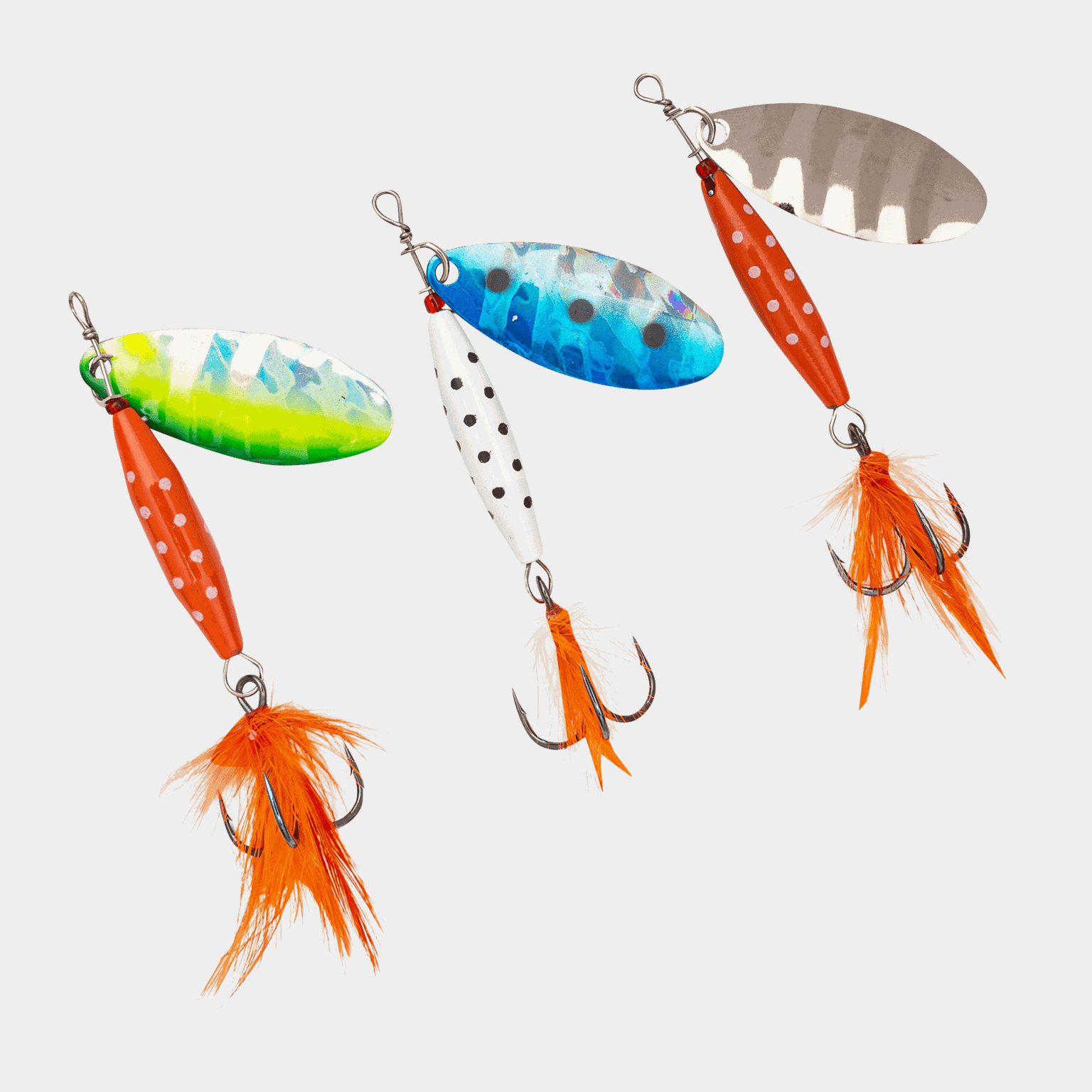 Reflex LF, lot de 3 leurres de 12 g, ensemble de spinners -
