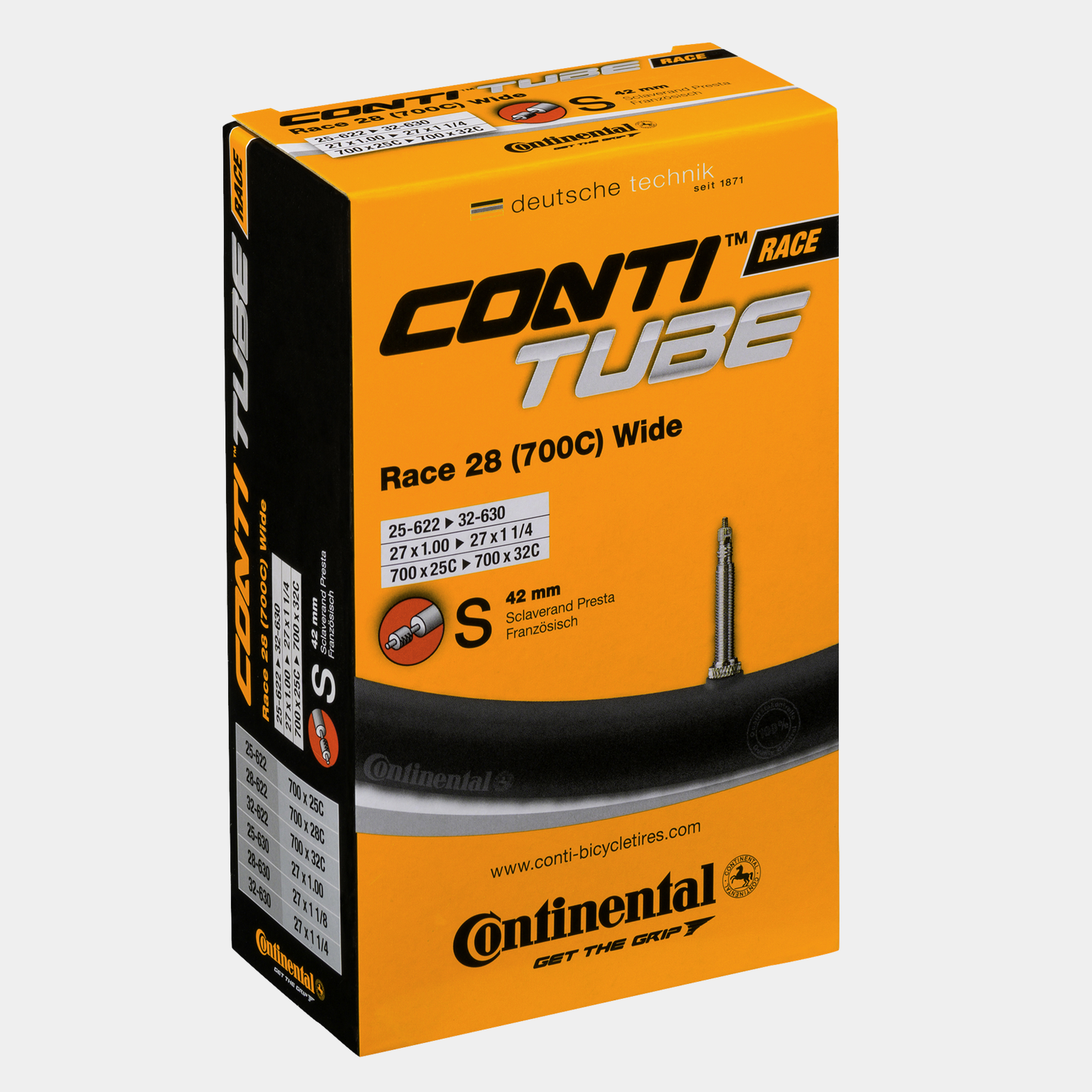 Dętka rowerowa Conti Race Wide 622-25/32 40 mm -