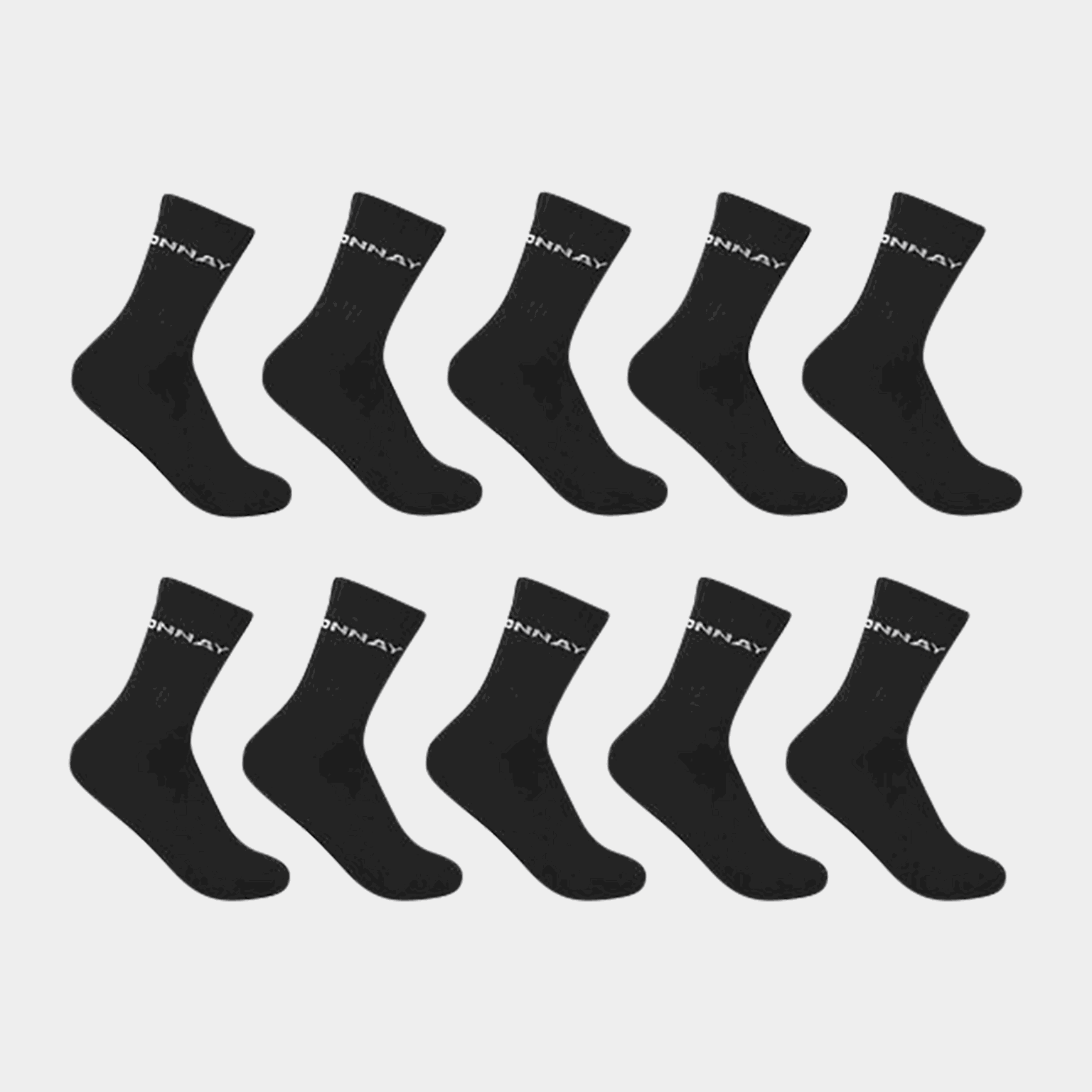 Verpakking met 10 paar unisex sokken