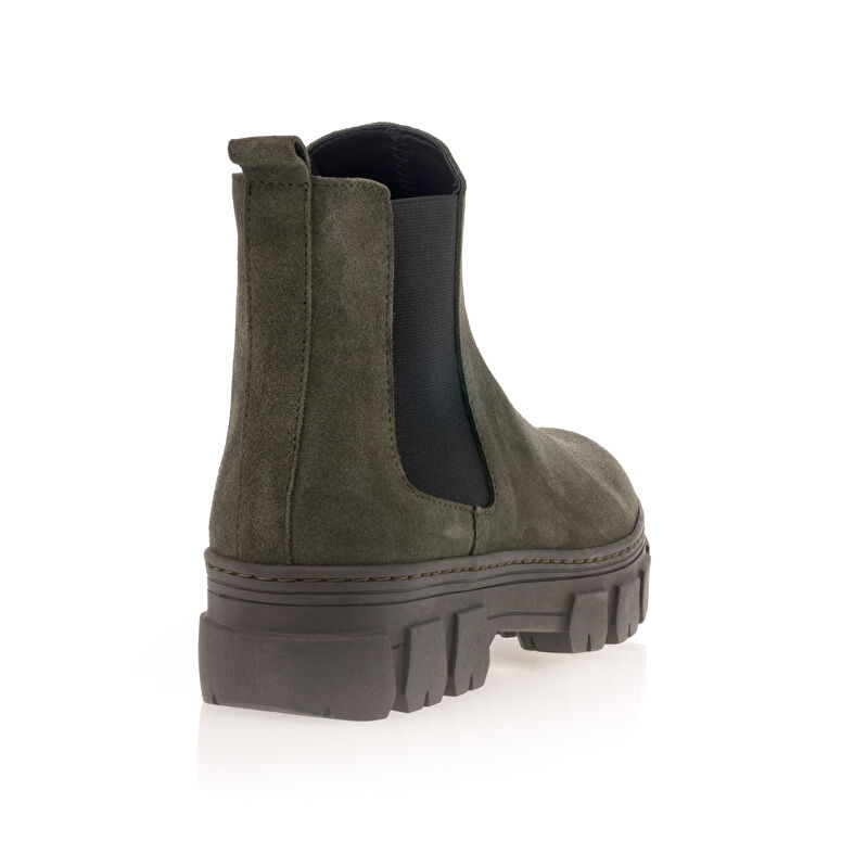 Groene dameslaarzen / enkellaarzen
