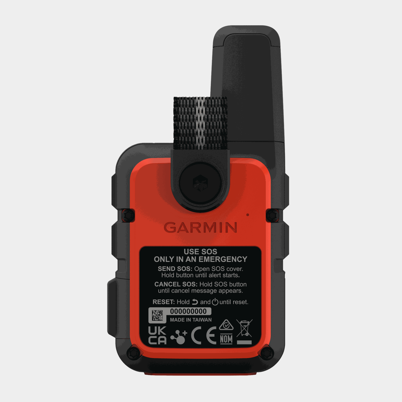 Garmin inReach Mini 2,Flame Red, GPS med satelittkommunikasjon -