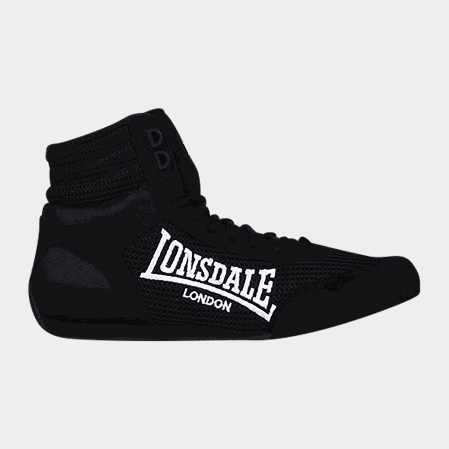  Buty bokserskie unisex Lonsdale Contender Lo – czarne
